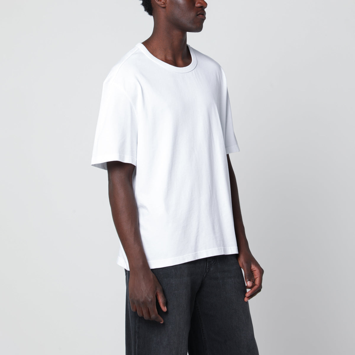 Sefr Mauro White T-Shirt In Organic Cotton Men SEFR