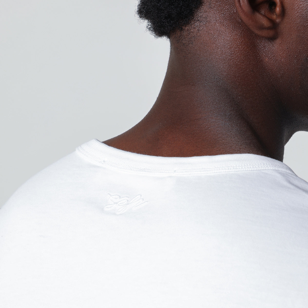 Sefr Mauro White T-Shirt In Organic Cotton Men SEFR