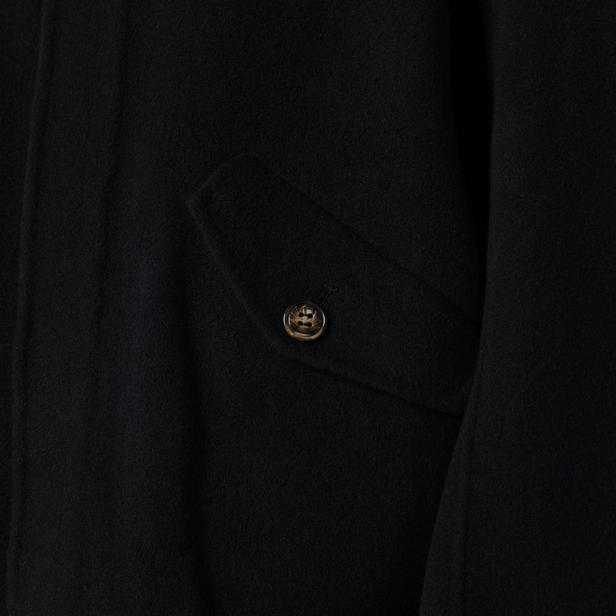 Sefr Black Wool Jacket Men SEFR