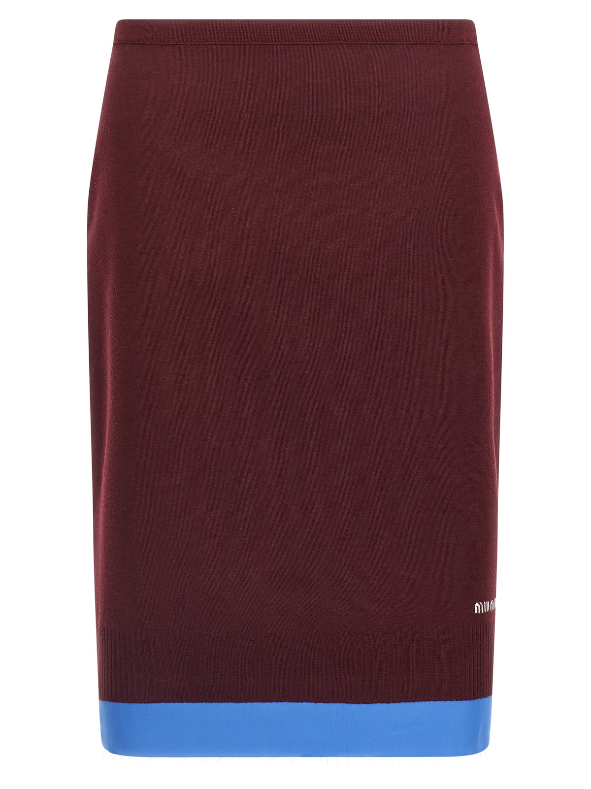 Miu Miu Women Double Layer Skirt MIU MIU