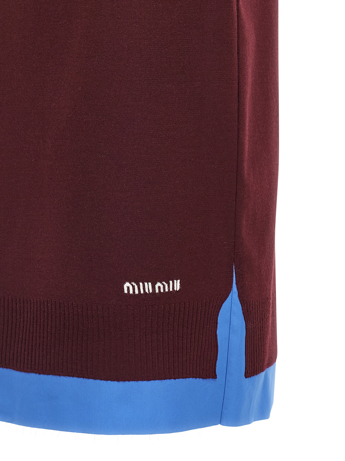 Miu Miu Women Double Layer Skirt MIU MIU