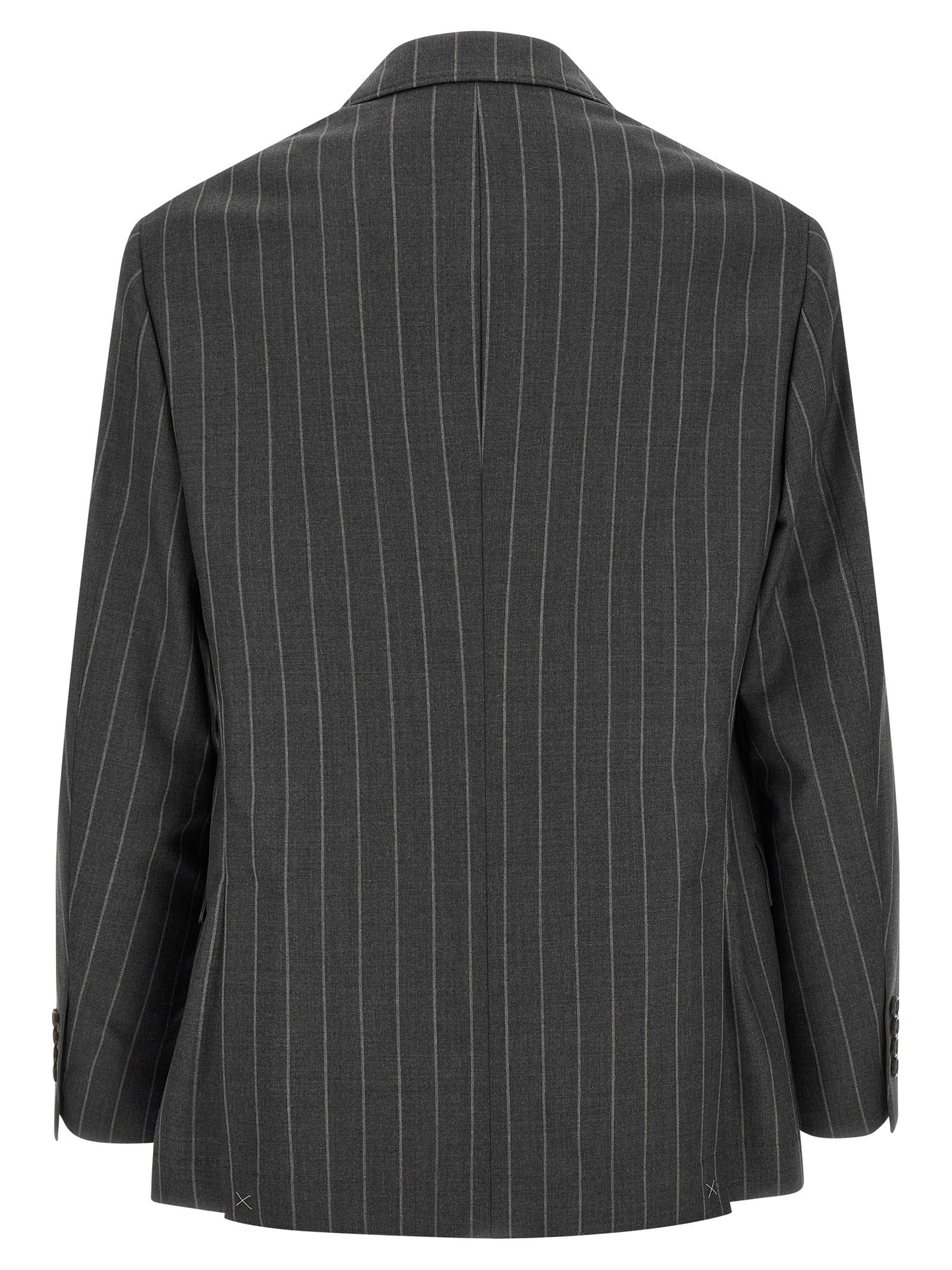 Brunello Cucinelli Men Pinstripe Blazer BRUNELLO CUCINELLI