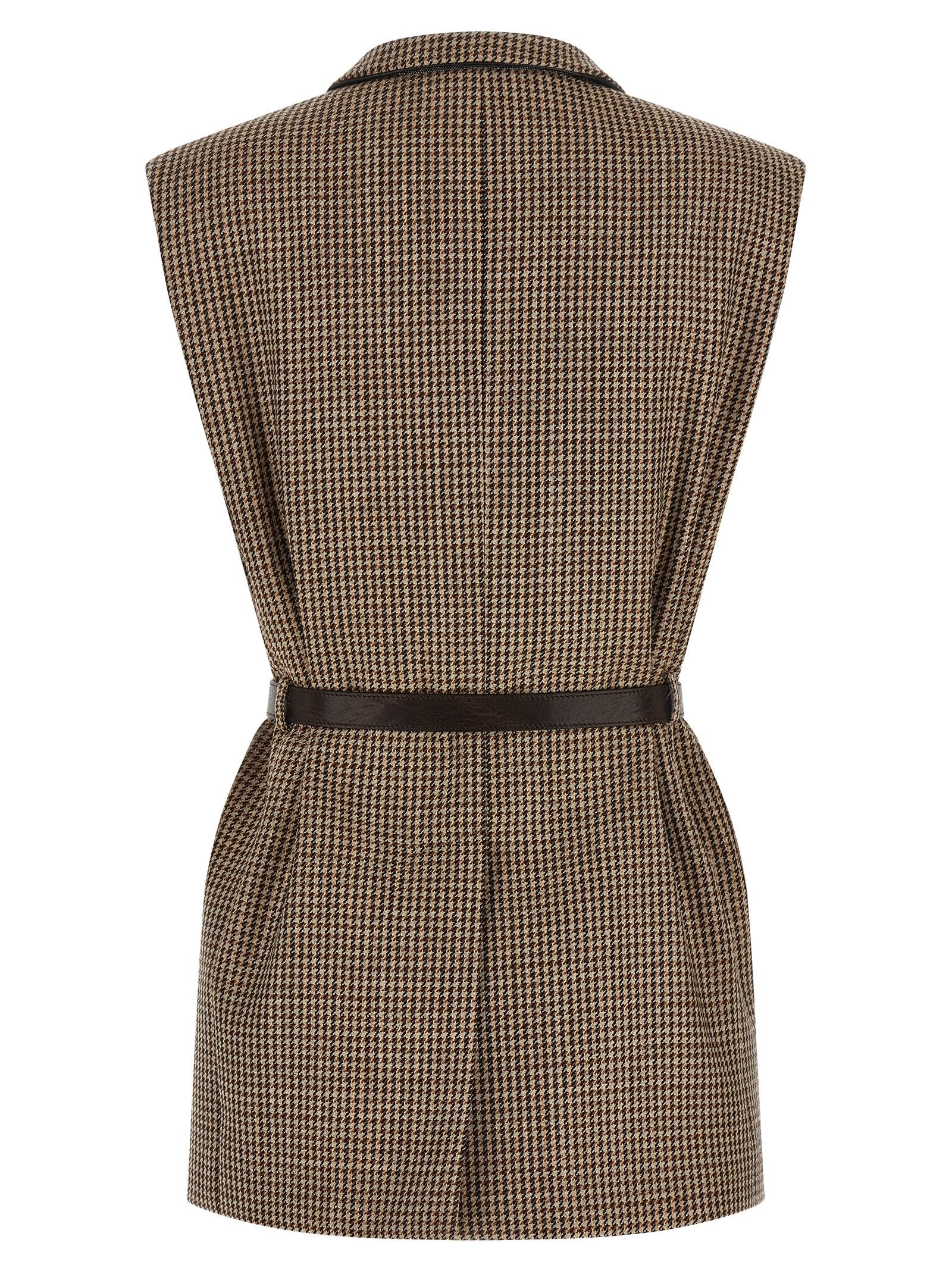 Brunello Cucinelli Women Belted Vest BRUNELLO CUCINELLI