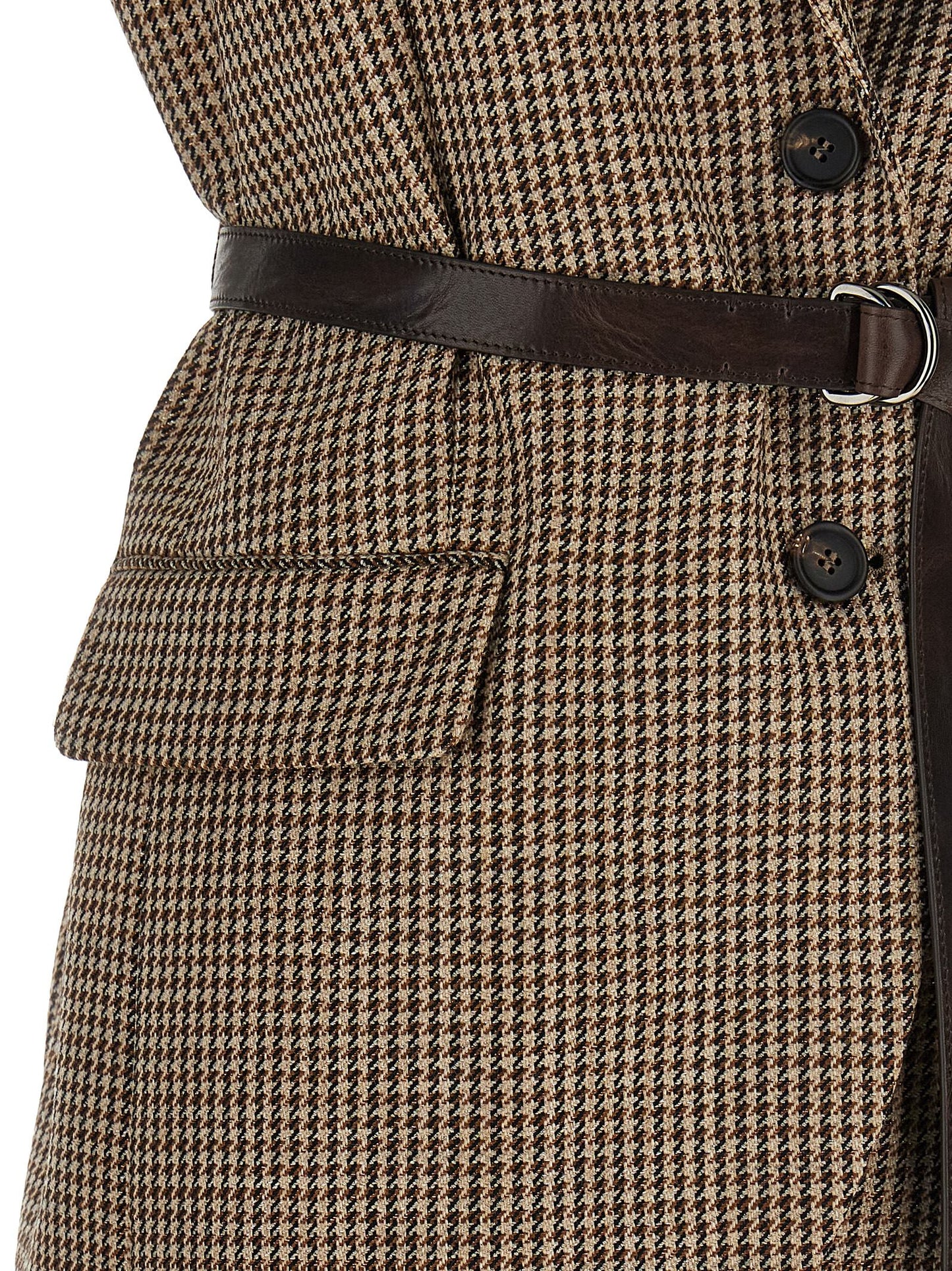 Brunello Cucinelli Women Belted Vest BRUNELLO CUCINELLI