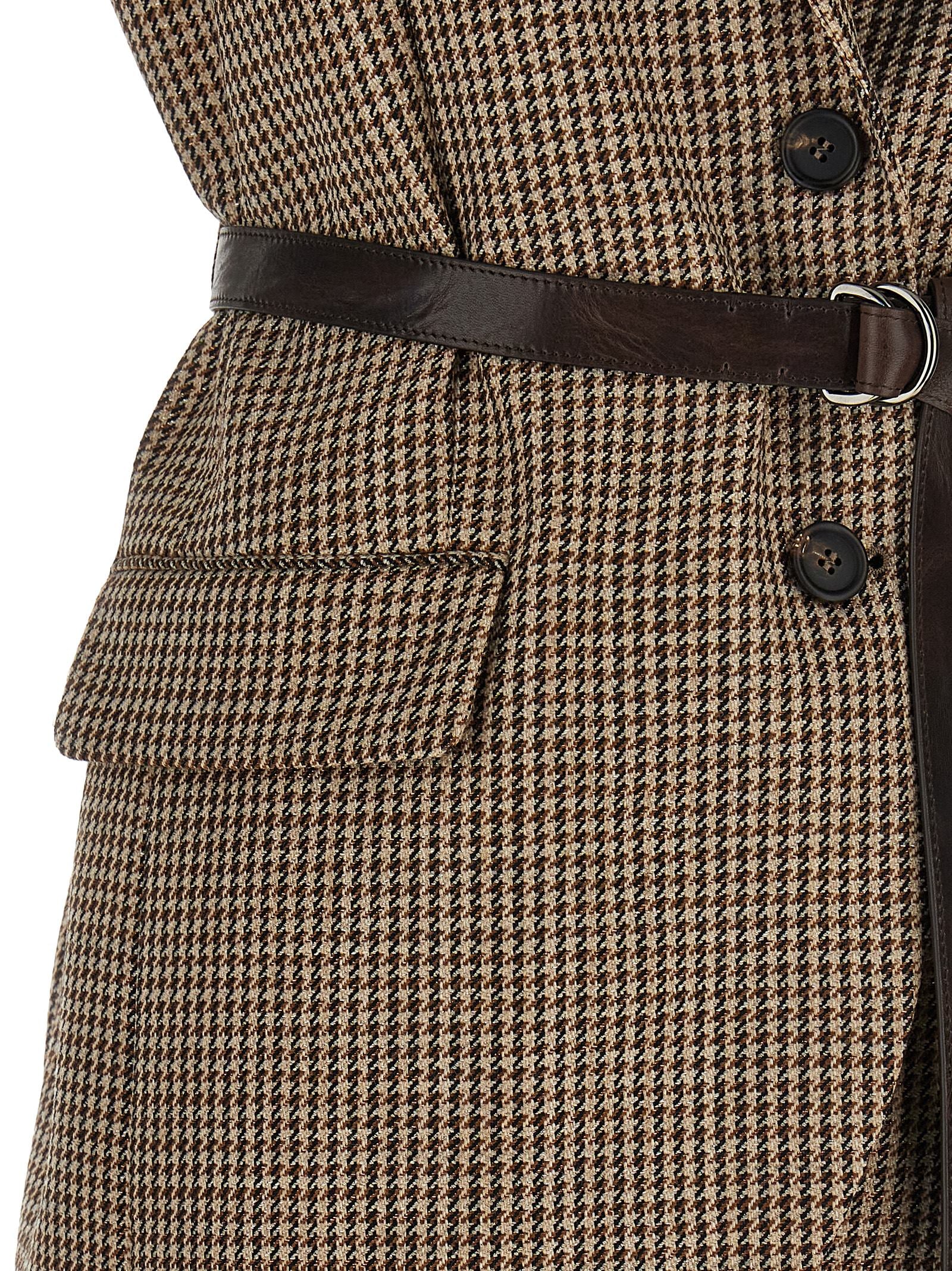Brunello Cucinelli Women Belted Vest BRUNELLO CUCINELLI