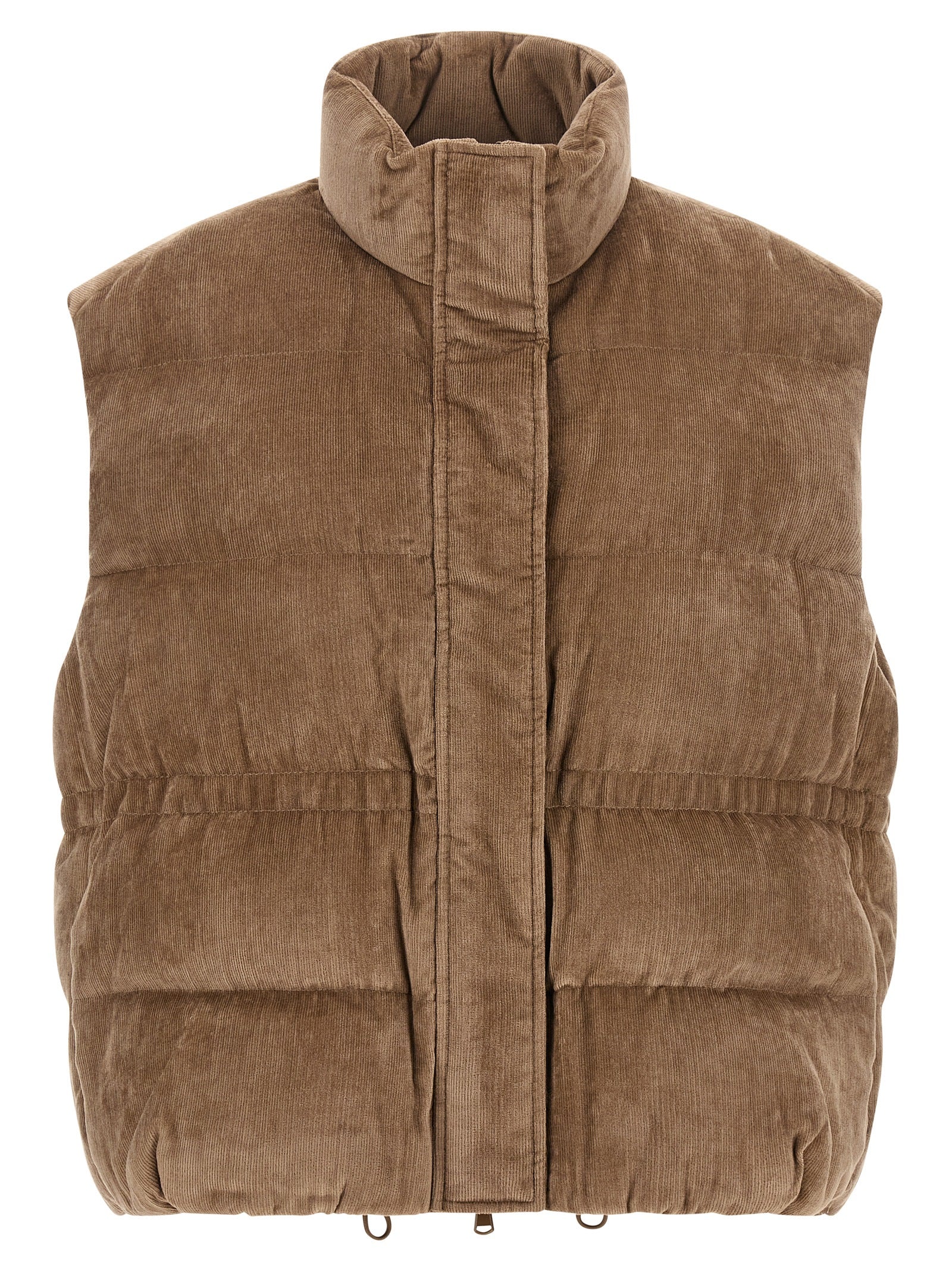 Brunello Cucinelli Women Corduroy Waistcoat BRUNELLO CUCINELLI