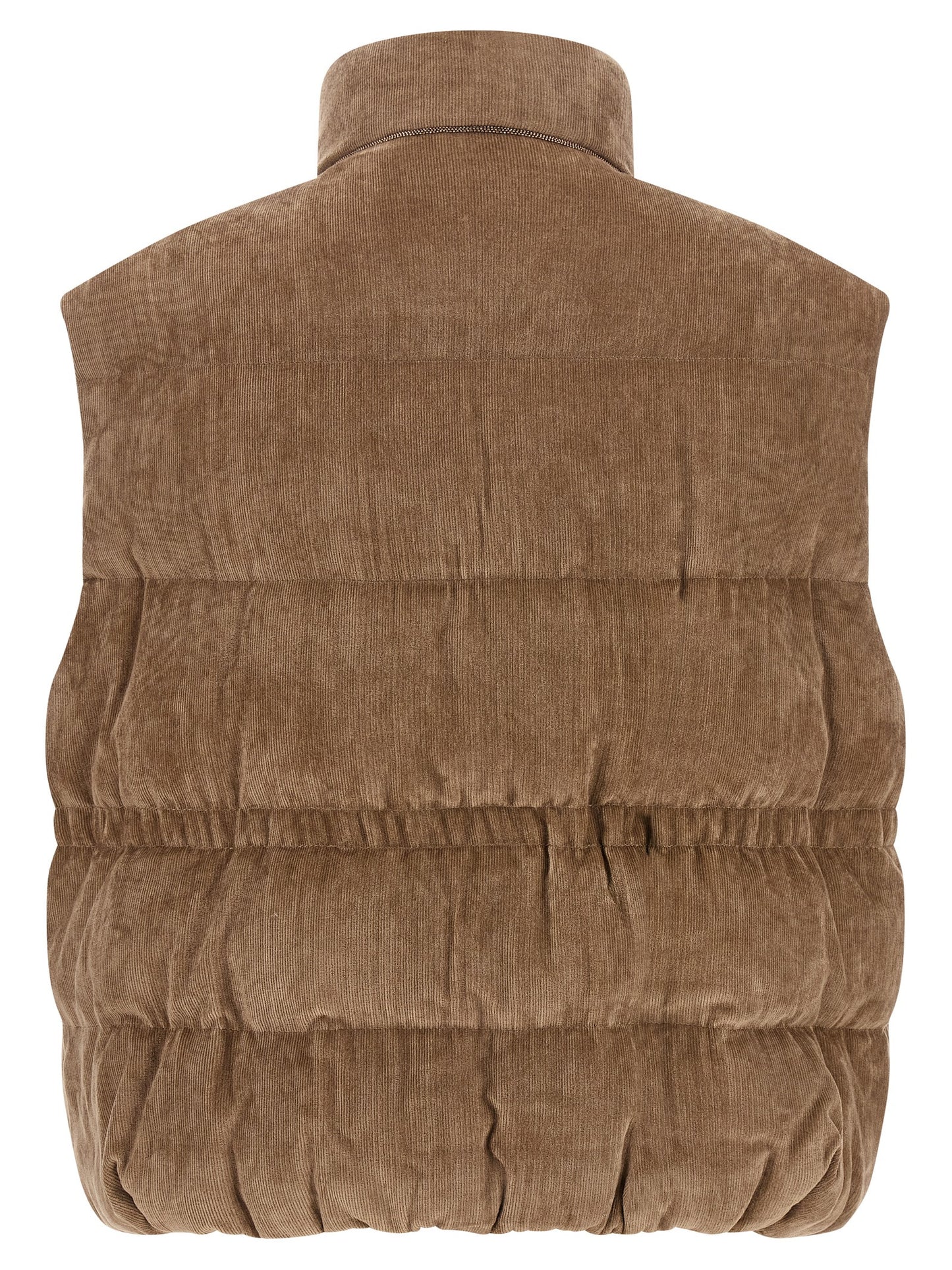 Brunello Cucinelli Women Corduroy Waistcoat BRUNELLO CUCINELLI