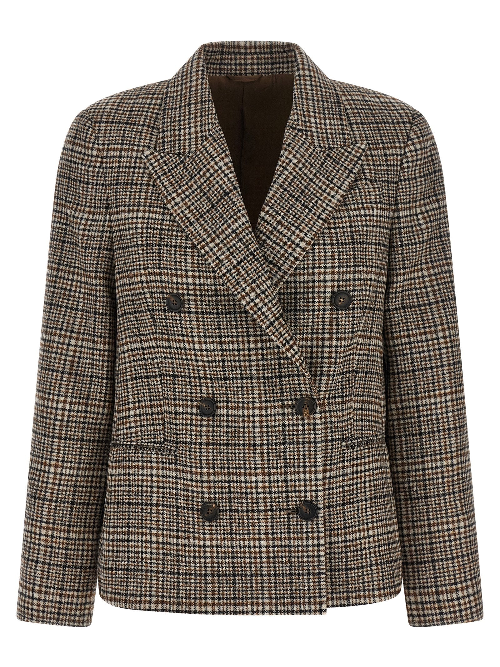 Brunello Cucinelli Women Double-Breasted Blazer BRUNELLO CUCINELLI