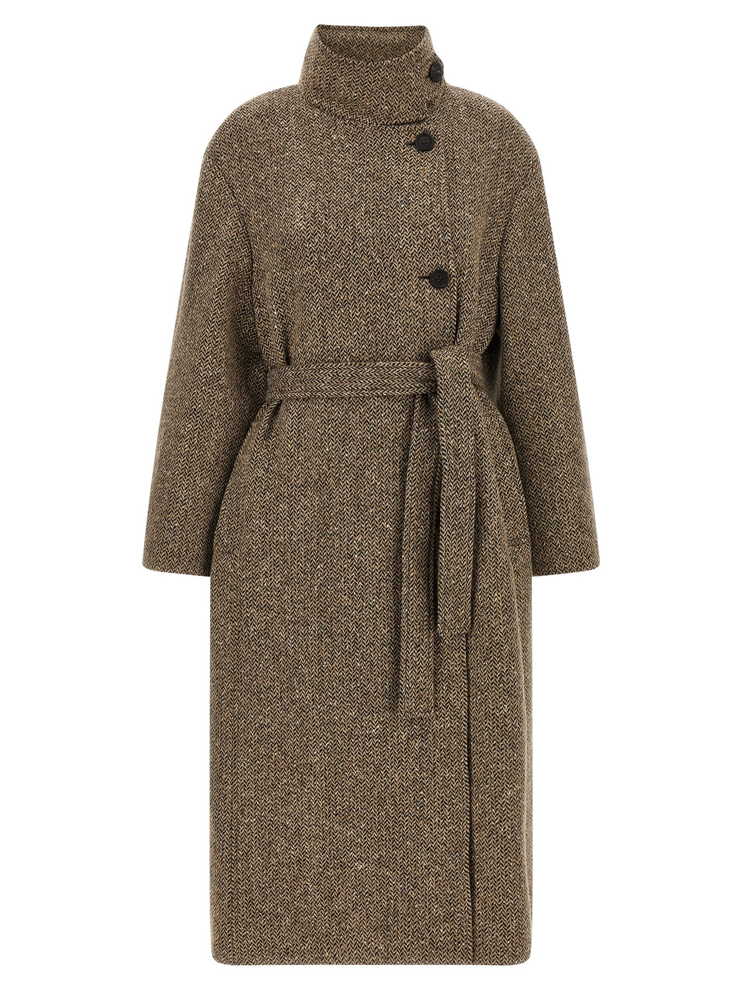 Brunello Cucinelli Women Sparkling Virgin Wool Coat BRUNELLO CUCINELLI
