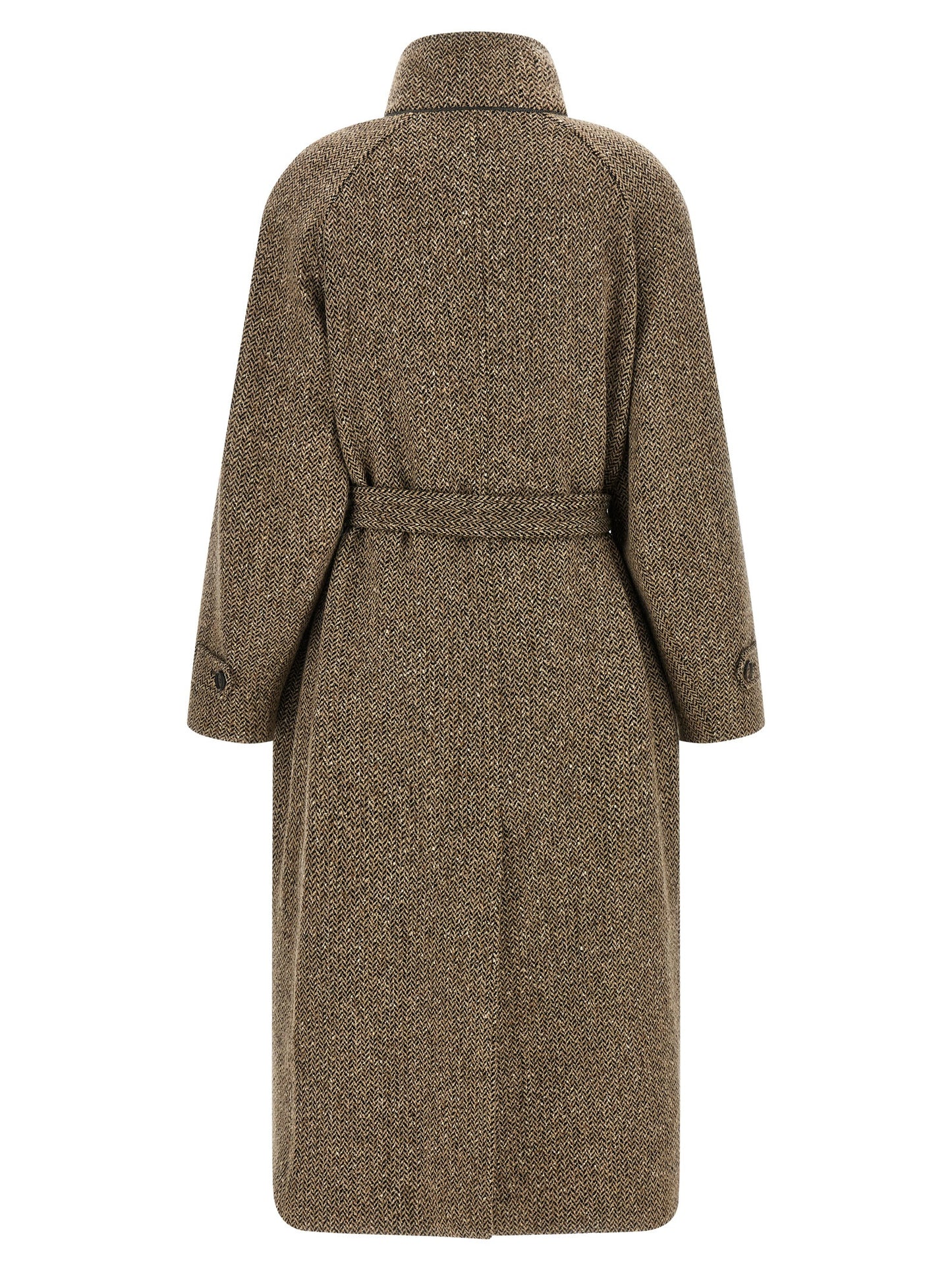 Brunello Cucinelli Women Sparkling Virgin Wool Coat BRUNELLO CUCINELLI