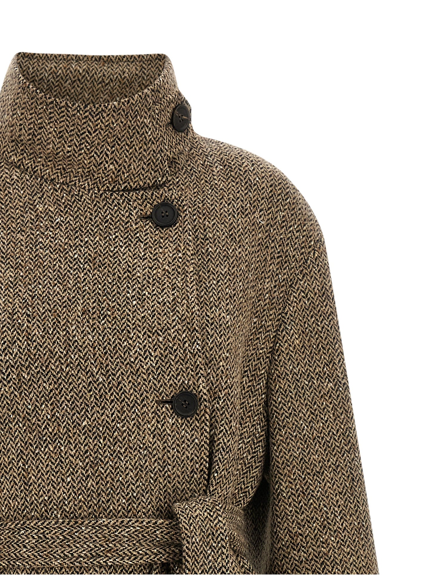 Brunello Cucinelli Women Sparkling Virgin Wool Coat BRUNELLO CUCINELLI