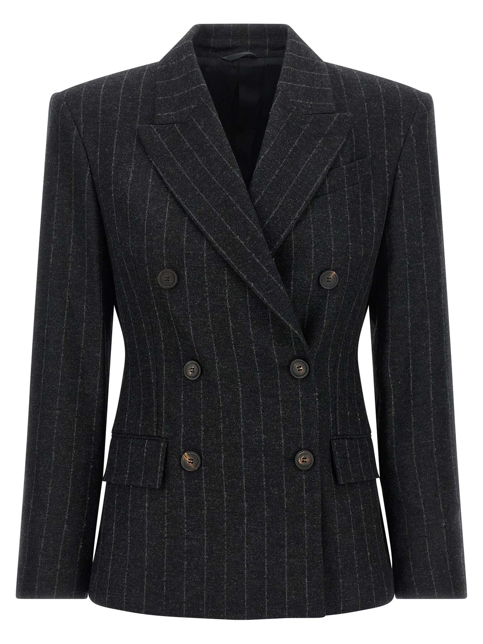 Brunello Cucinelli Women Pinstripe Blazer BRUNELLO CUCINELLI