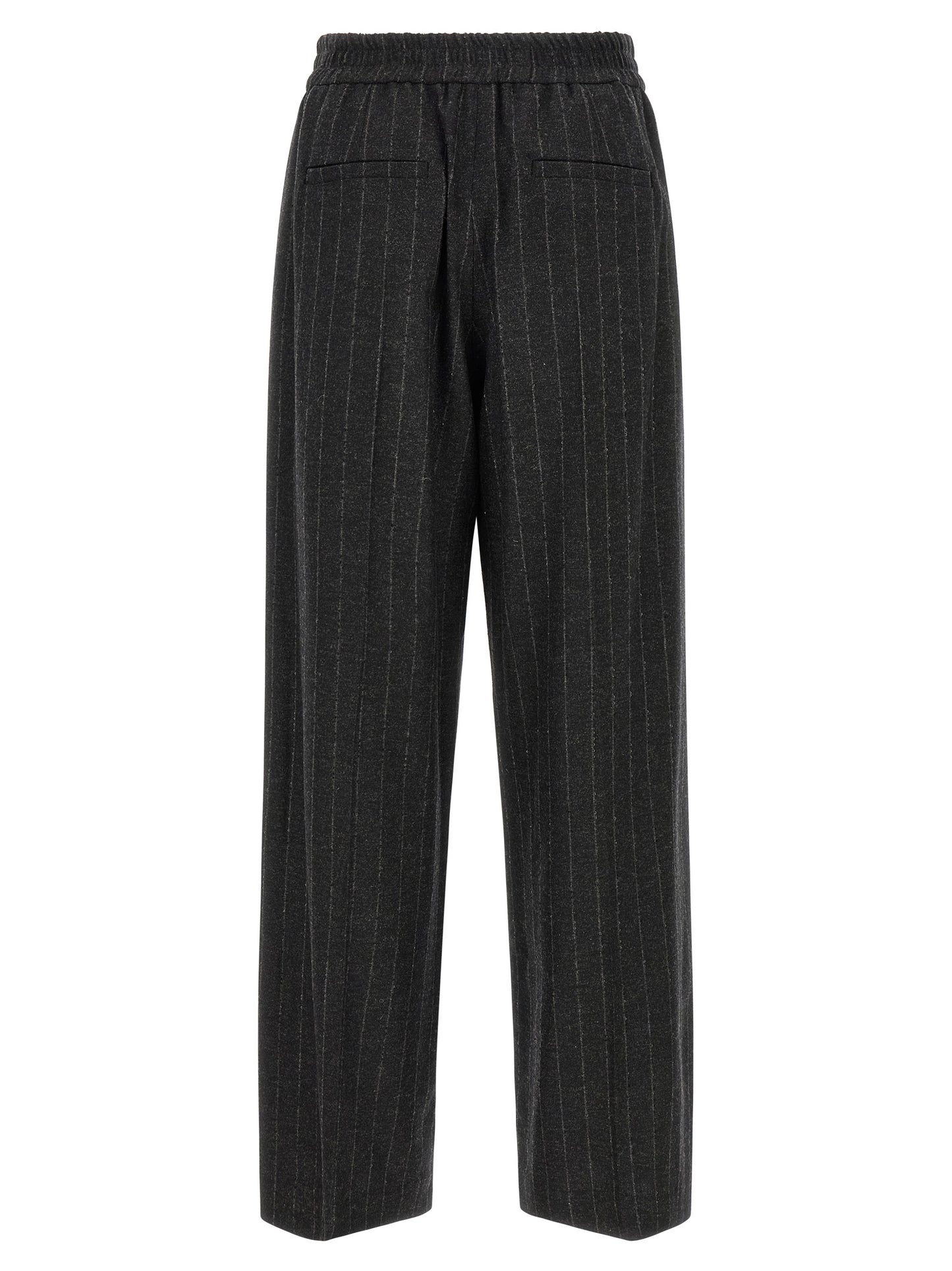 Brunello Cucinelli Women Micro Sequin Pinstripe Pants BRUNELLO CUCINELLI