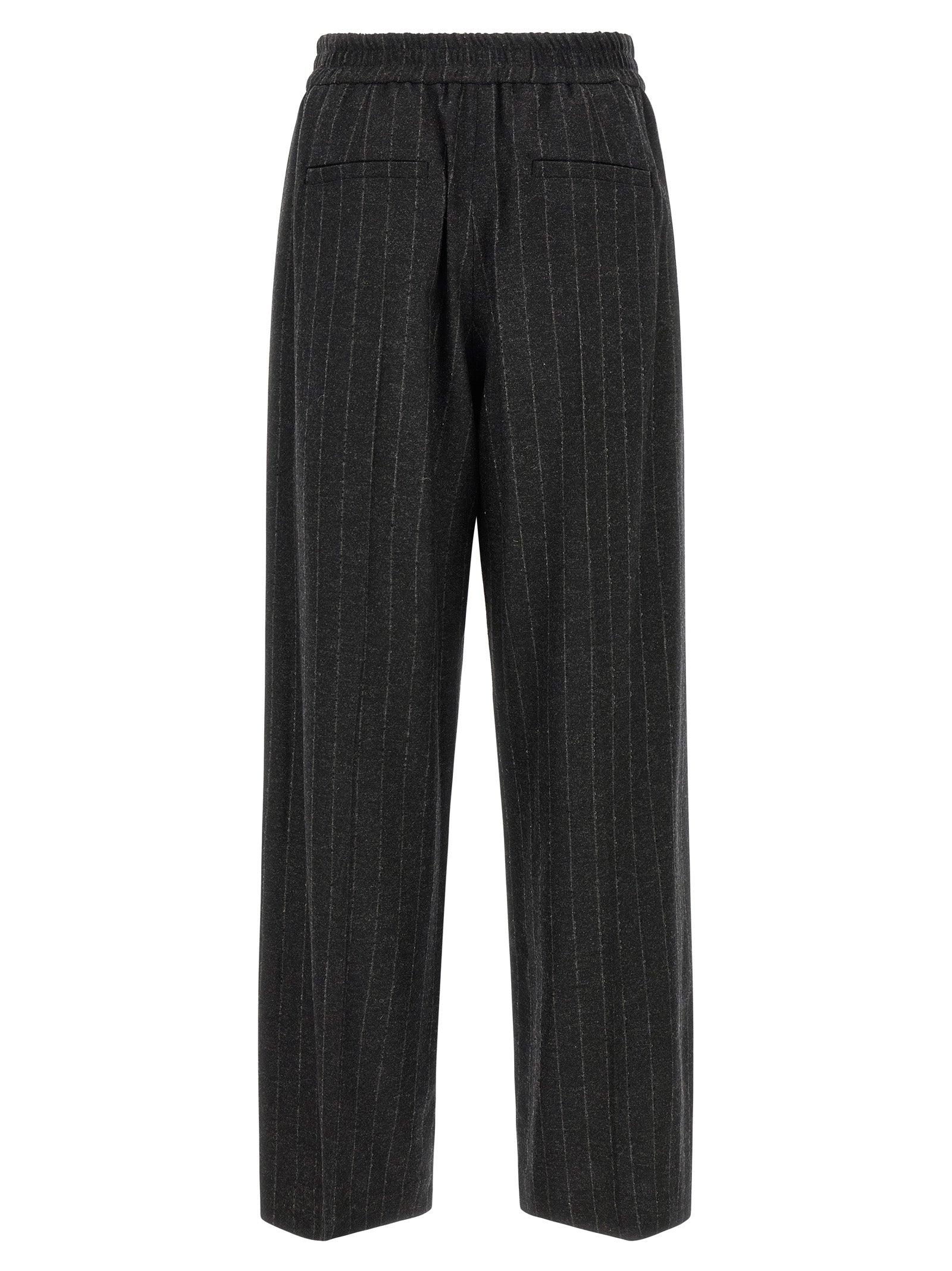 Brunello Cucinelli Women Micro Sequin Pinstripe Pants BRUNELLO CUCINELLI