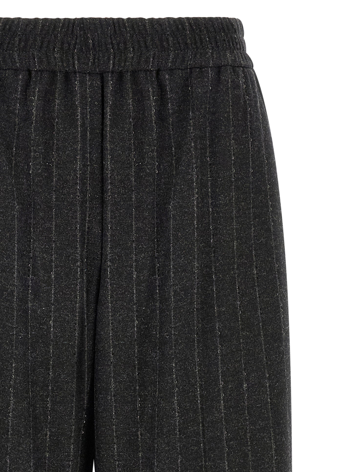 Brunello Cucinelli Women Micro Sequin Pinstripe Pants BRUNELLO CUCINELLI