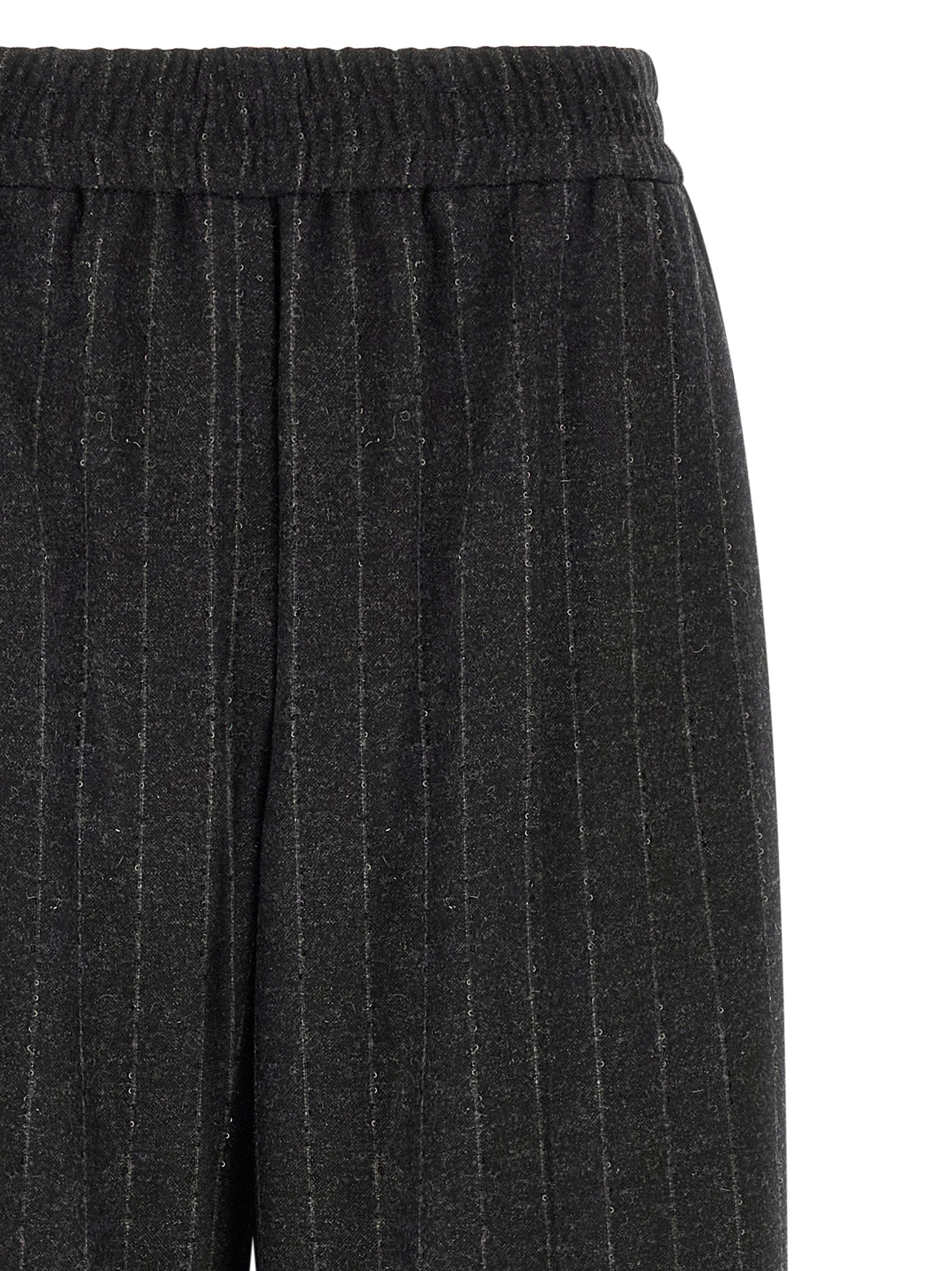 Brunello Cucinelli Women Micro Sequin Pinstripe Pants BRUNELLO CUCINELLI