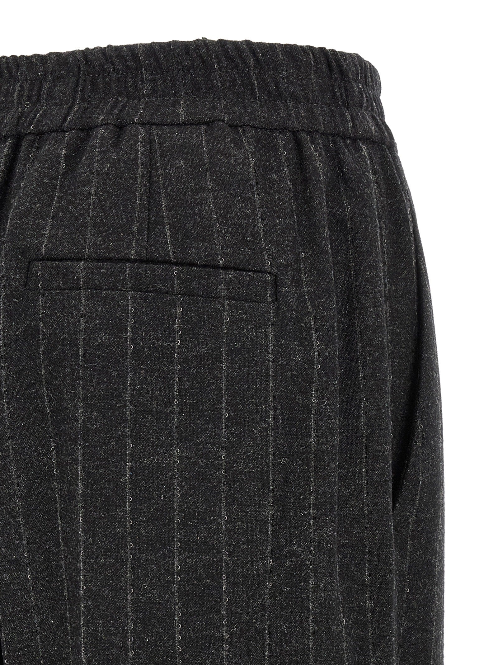 Brunello Cucinelli Women Micro Sequin Pinstripe Pants BRUNELLO CUCINELLI