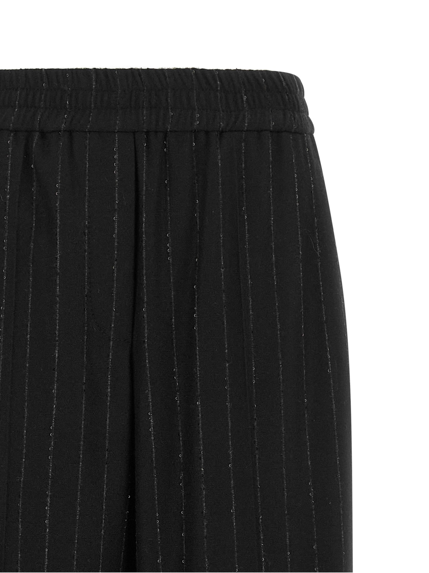 Brunello Cucinelli Women Micro Sequin Pinstripe Pants BRUNELLO CUCINELLI