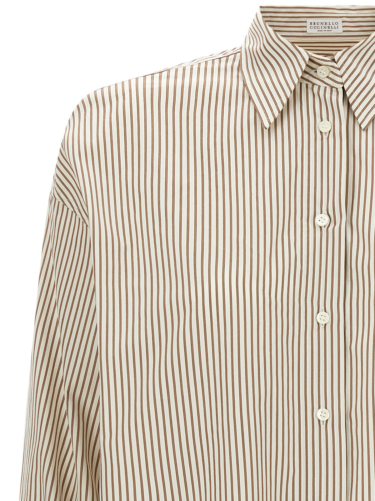 Brunello Cucinelli Women 'Monile' Cuffed Shirt BRUNELLO CUCINELLI