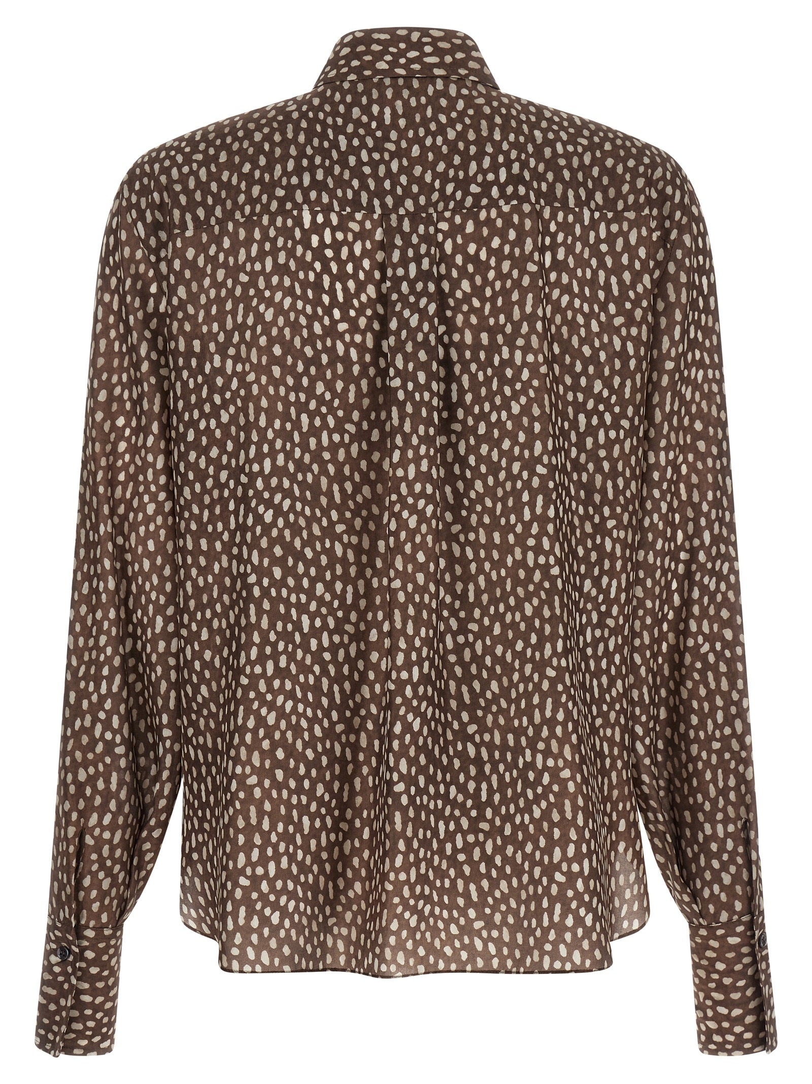Brunello Cucinelli Women Lavallière Collar Shirt BRUNELLO CUCINELLI