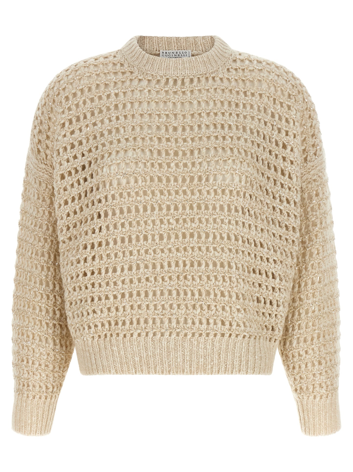 Brunello Cucinelli Women 'Dazzling Braids' Sweater BRUNELLO CUCINELLI