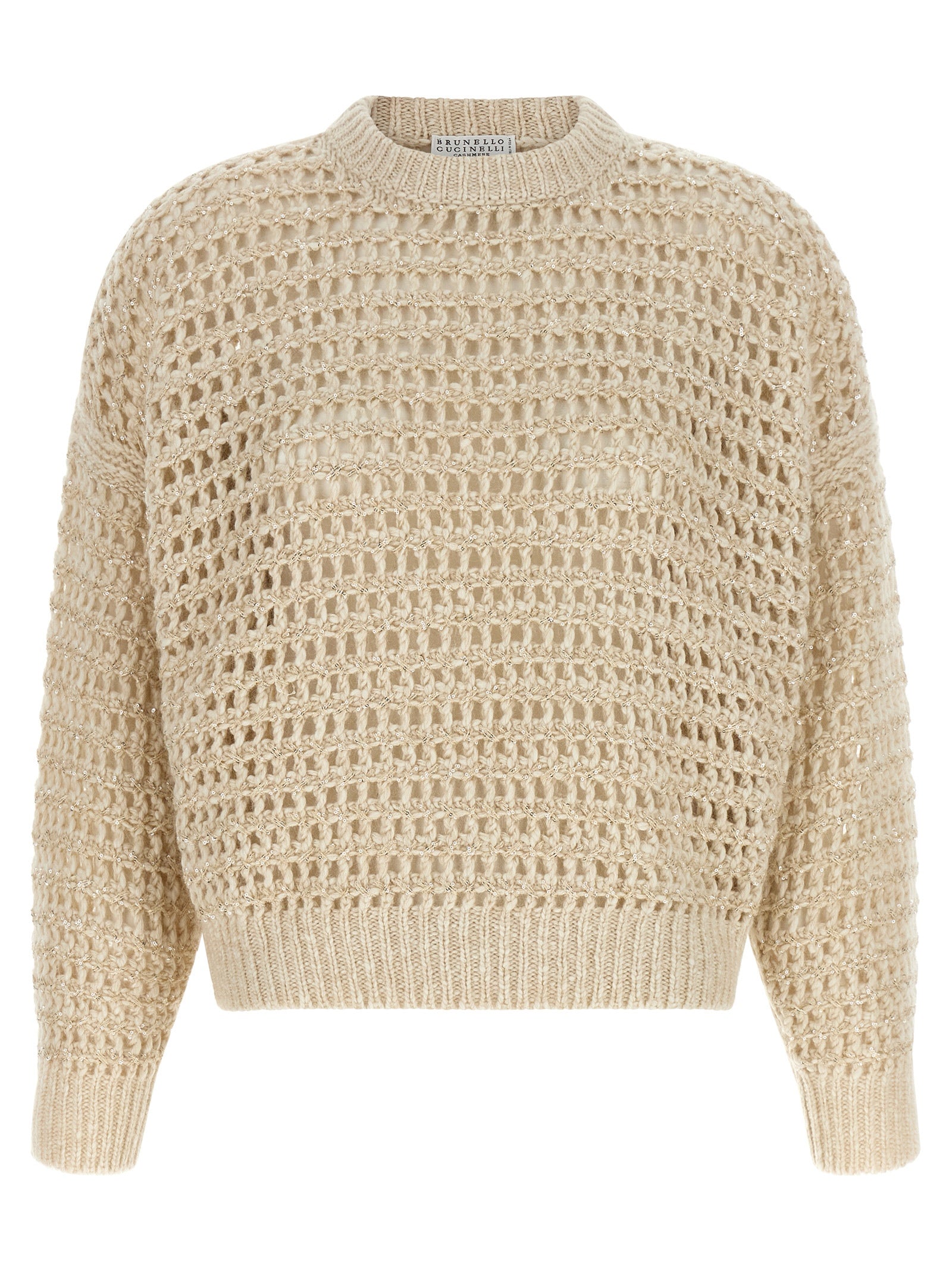 Brunello Cucinelli Women 'Dazzling Braids' Sweater BRUNELLO CUCINELLI