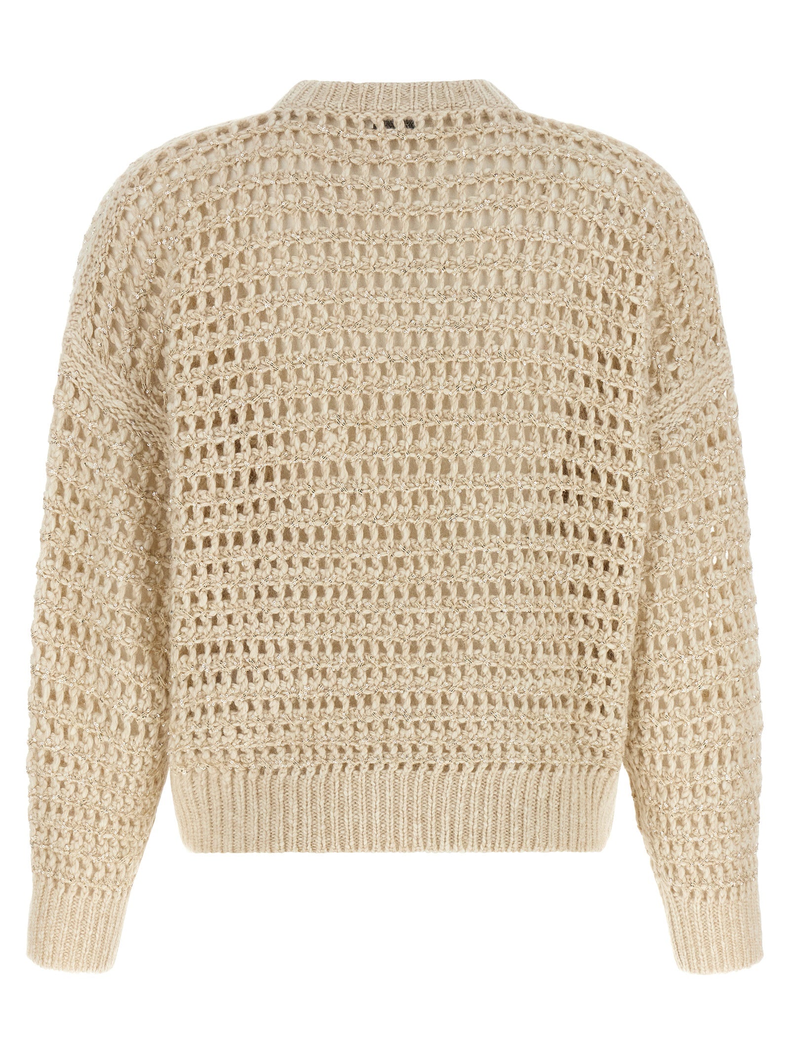 Brunello Cucinelli Women 'Dazzling Braids' Sweater BRUNELLO CUCINELLI