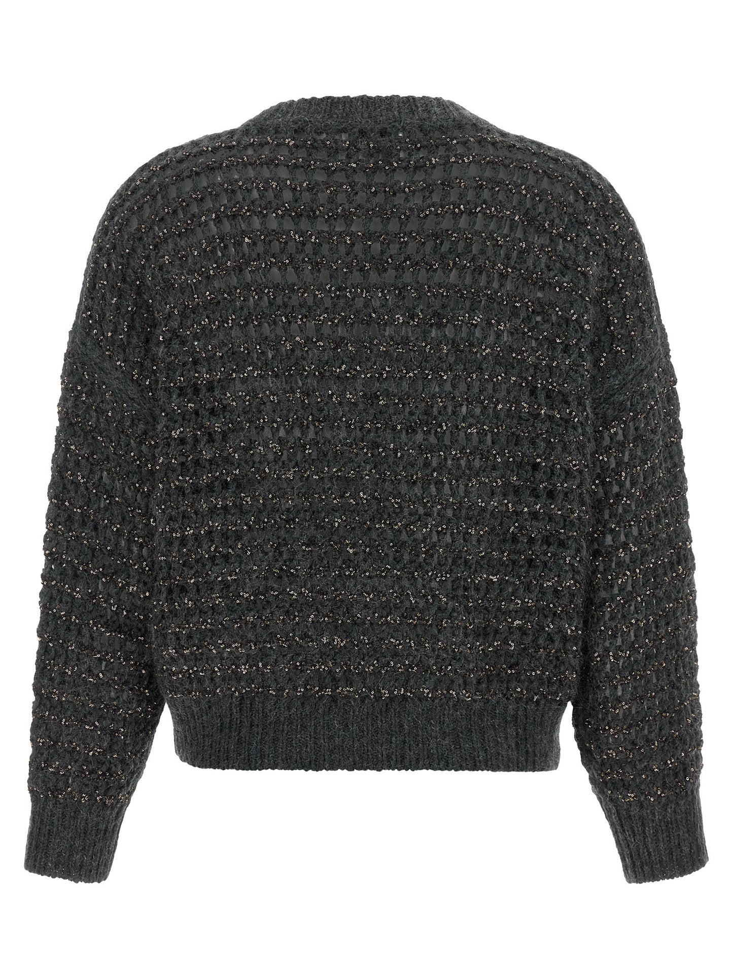 Brunello Cucinelli Women 'Dazzling Braids' Sweater BRUNELLO CUCINELLI
