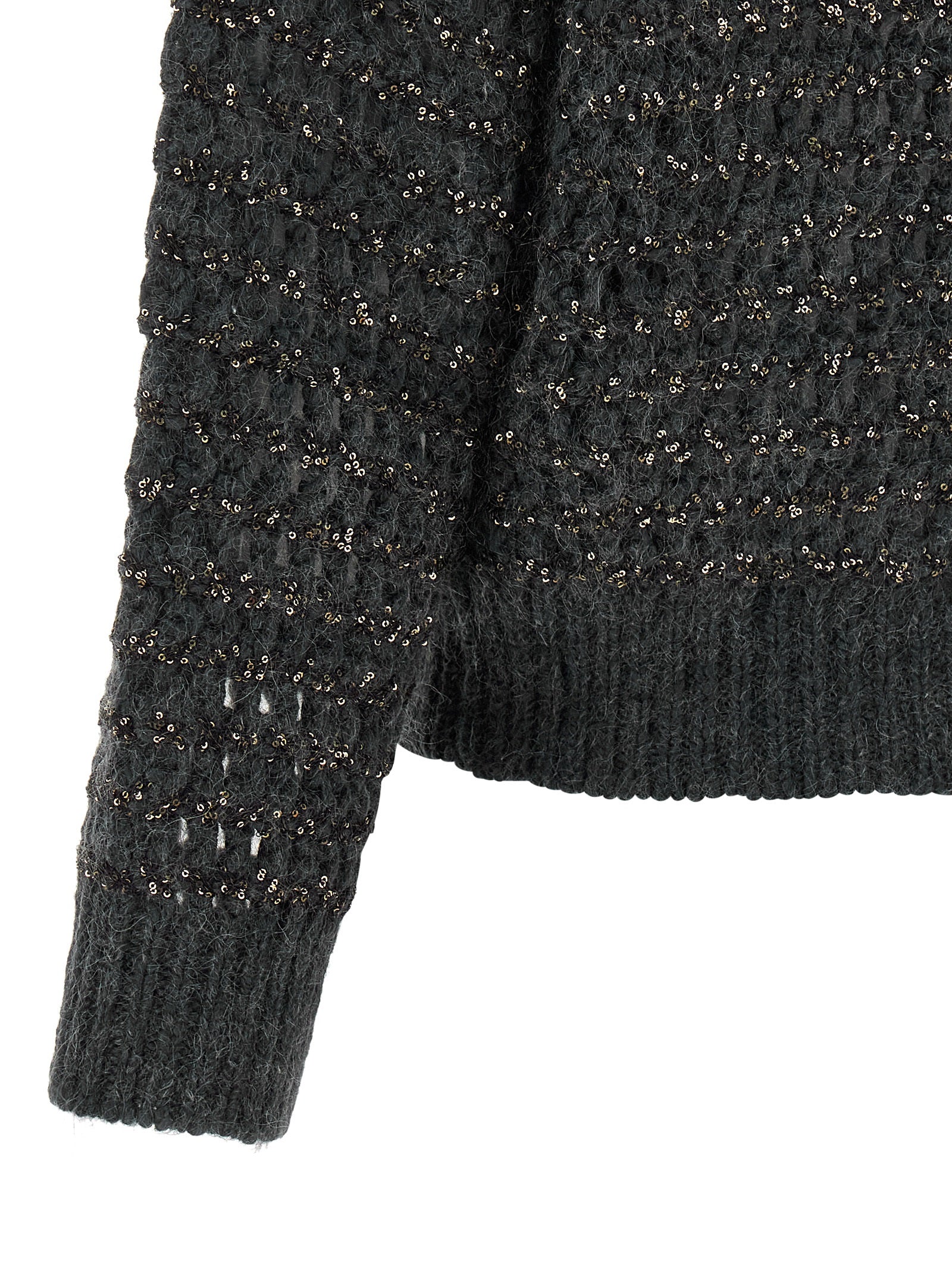 Brunello Cucinelli Women 'Dazzling Braids' Sweater BRUNELLO CUCINELLI