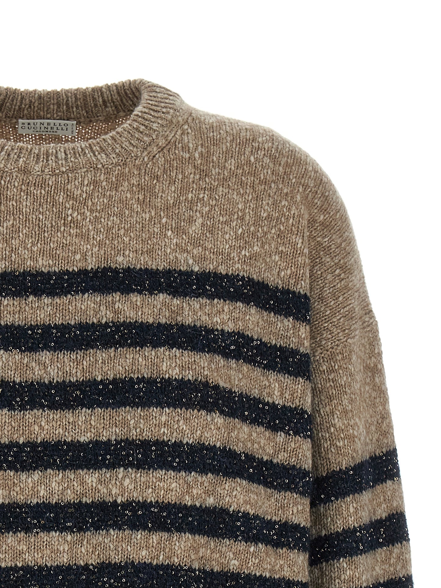 Brunello Cucinelli Women 'Dazzling Stripes' Sweater BRUNELLO CUCINELLI