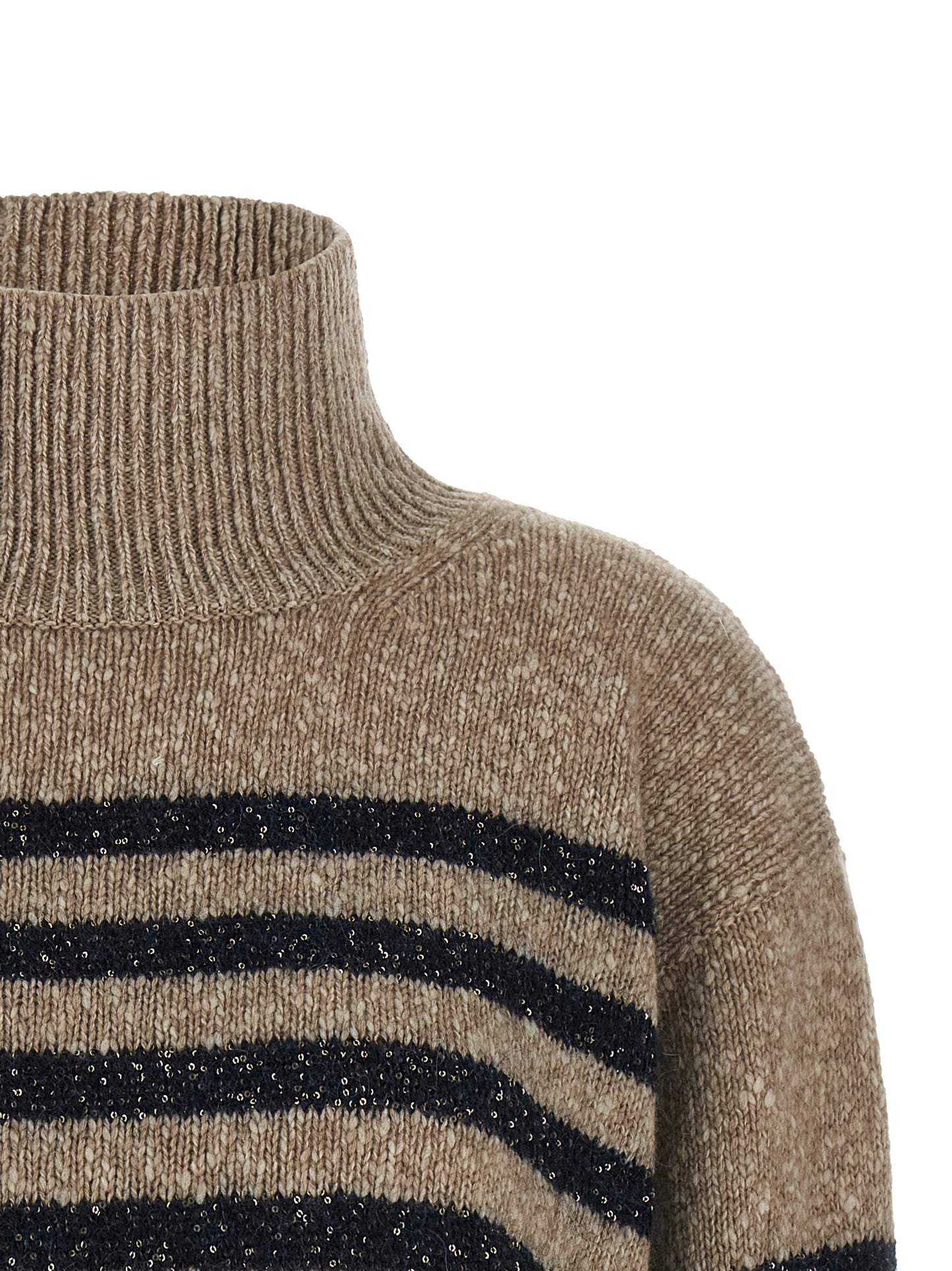 Brunello Cucinelli Women 'Dazzling Stripes' Sweater BRUNELLO CUCINELLI
