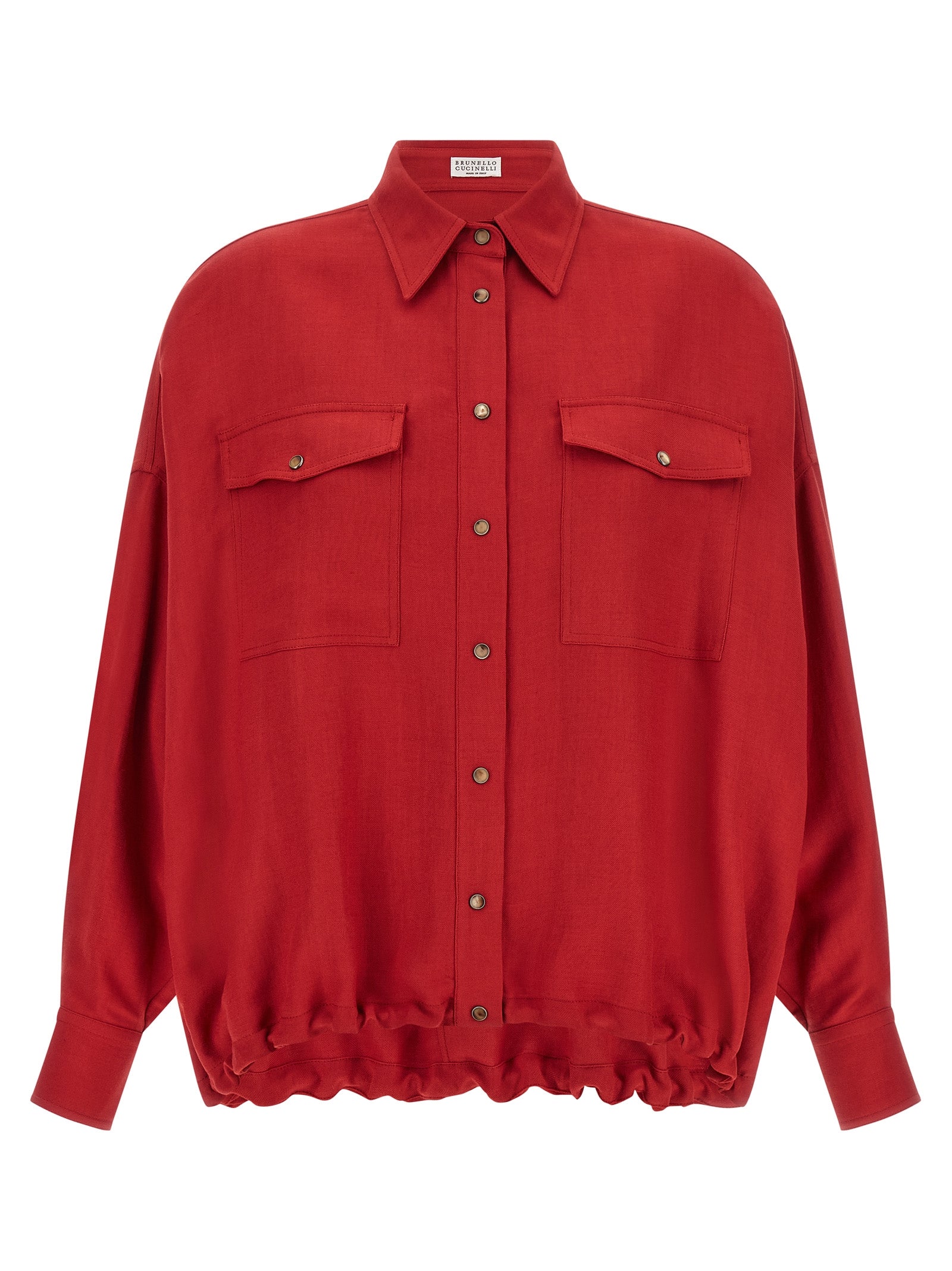 Brunello Cucinelli Women Twill Shirt BRUNELLO CUCINELLI