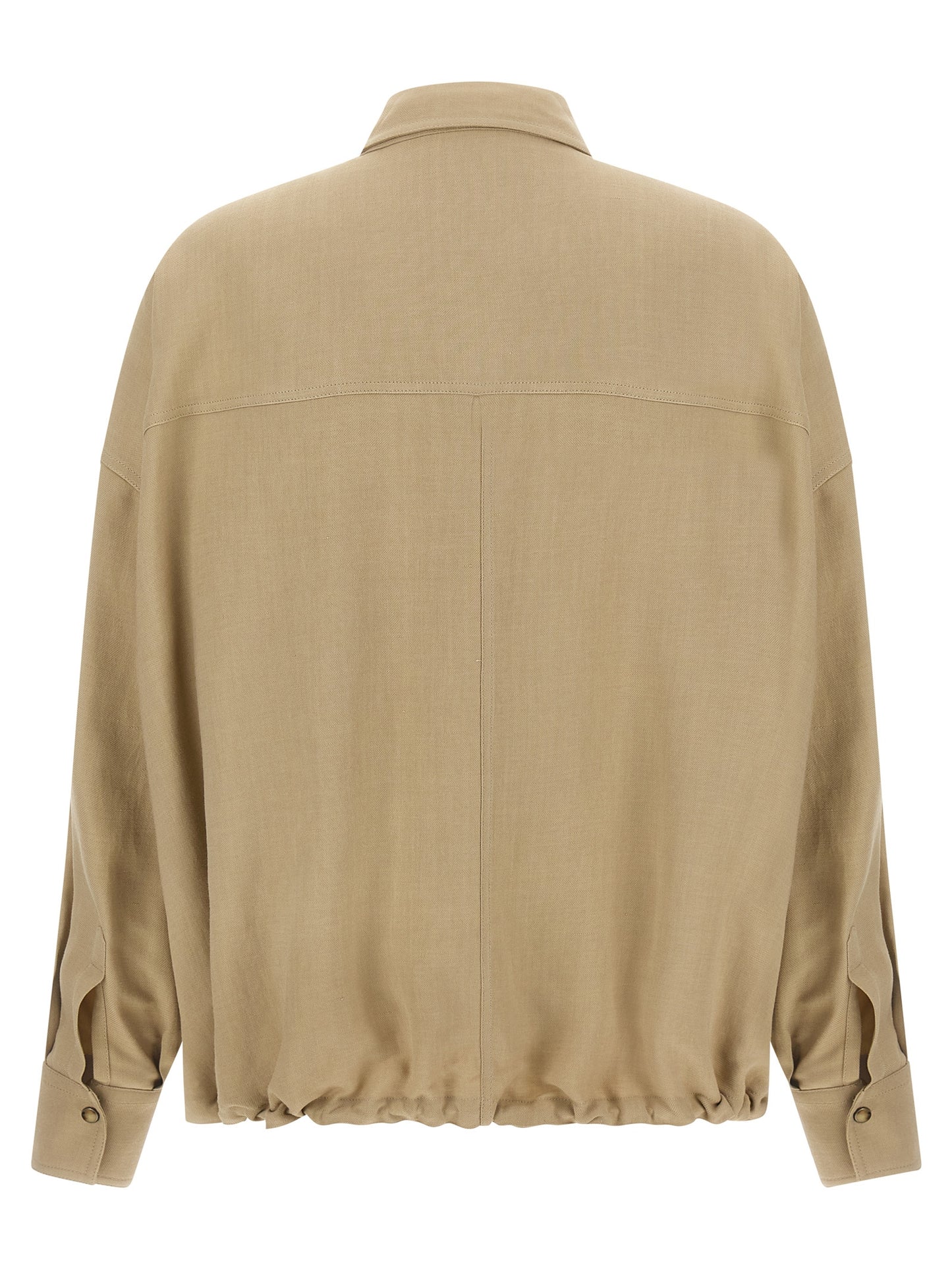 Brunello Cucinelli Women Fluid Twill Shirt BRUNELLO CUCINELLI