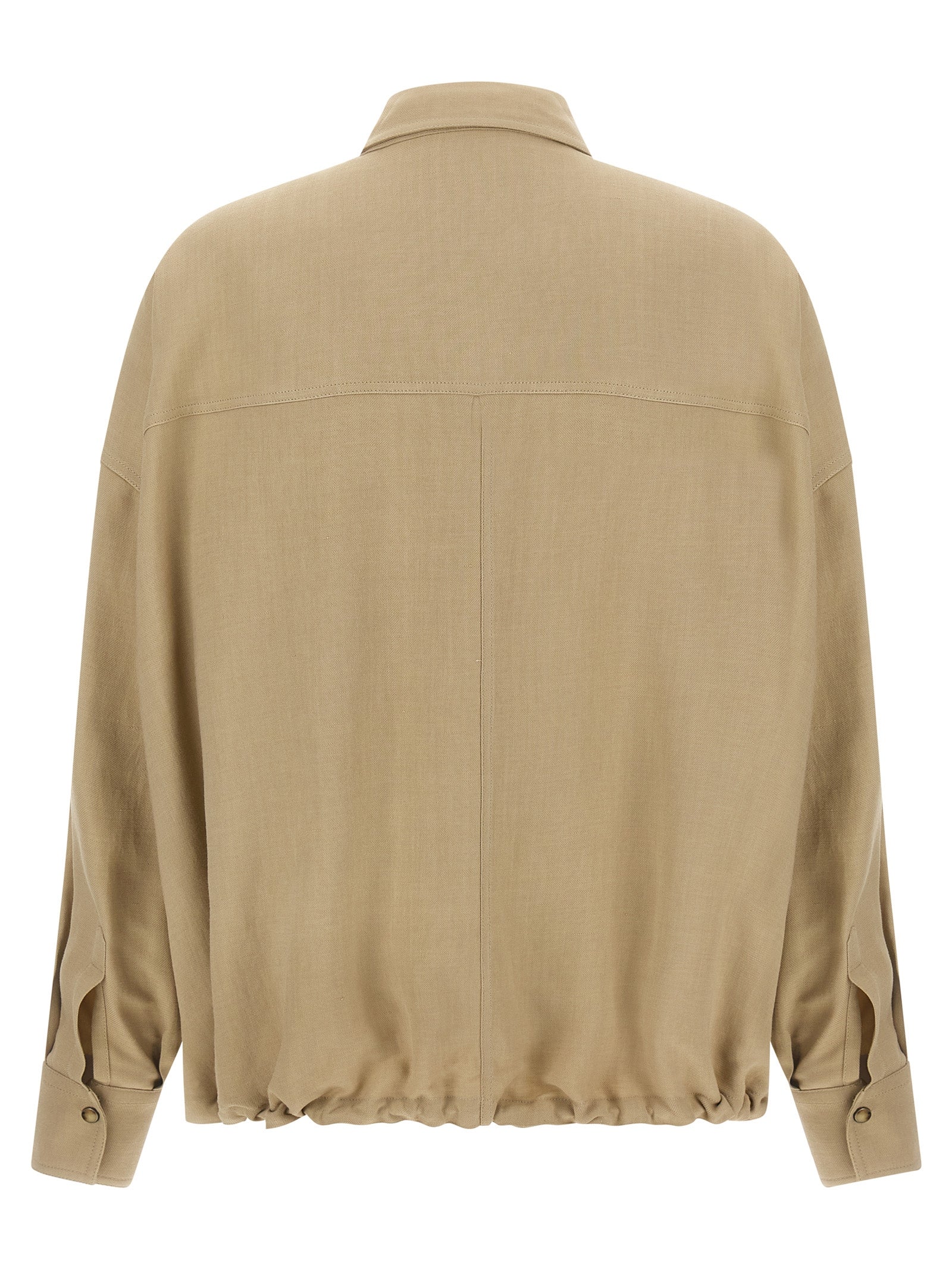 Brunello Cucinelli Women Fluid Twill Shirt BRUNELLO CUCINELLI