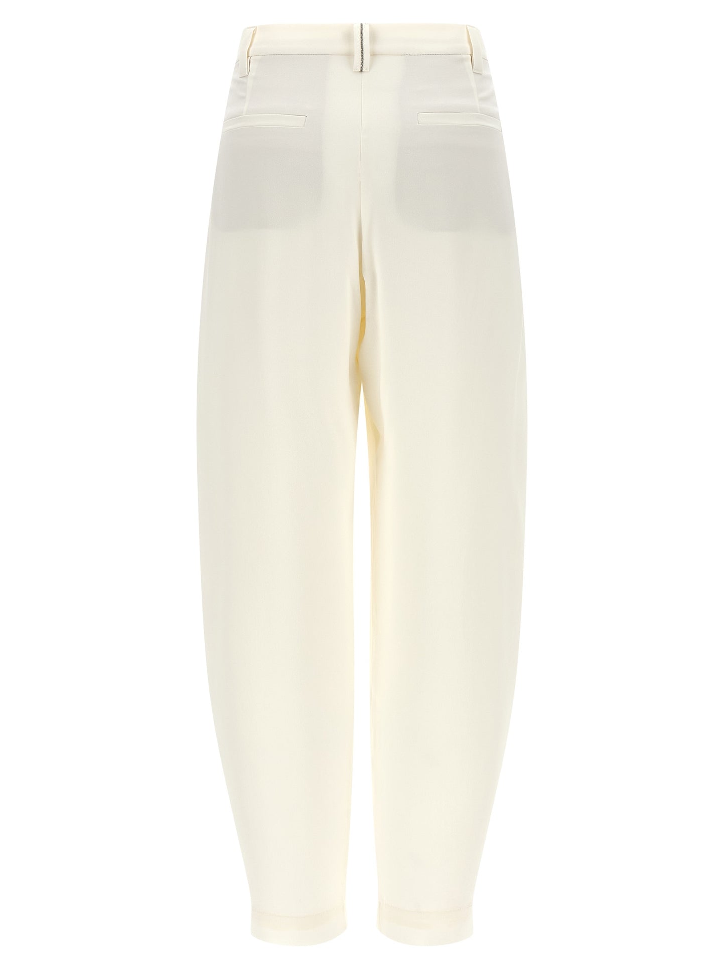 Brunello Cucinelli Women Twill Pants BRUNELLO CUCINELLI