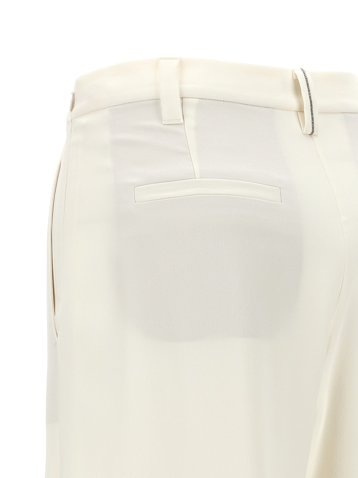 Brunello Cucinelli Women Twill Pants BRUNELLO CUCINELLI