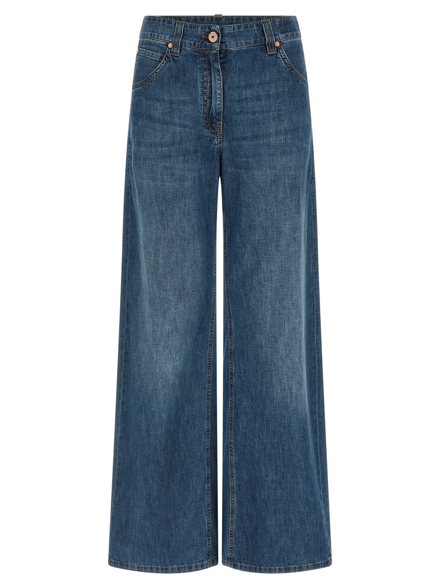 Brunello Cucinelli Women Wide Leg Jeans BRUNELLO CUCINELLI