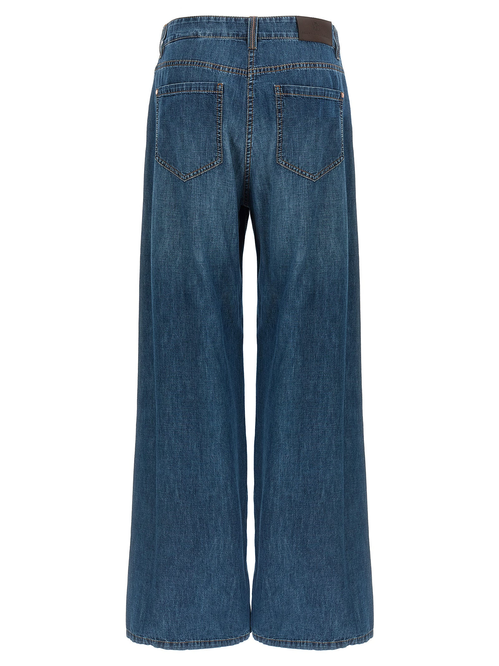 Brunello Cucinelli Women Wide Leg Jeans BRUNELLO CUCINELLI
