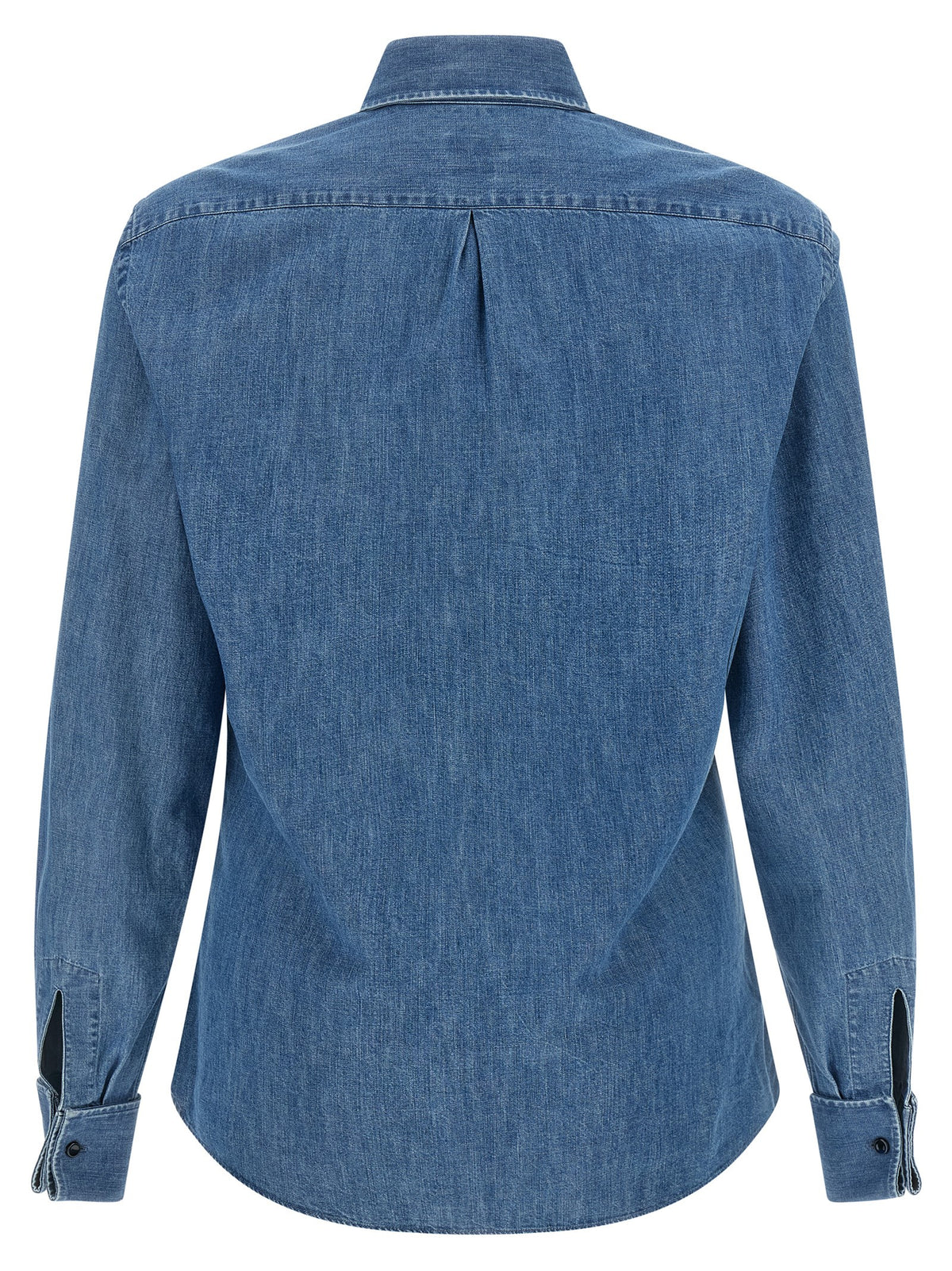 Brunello Cucinelli Men Denim Shirt BRUNELLO CUCINELLI