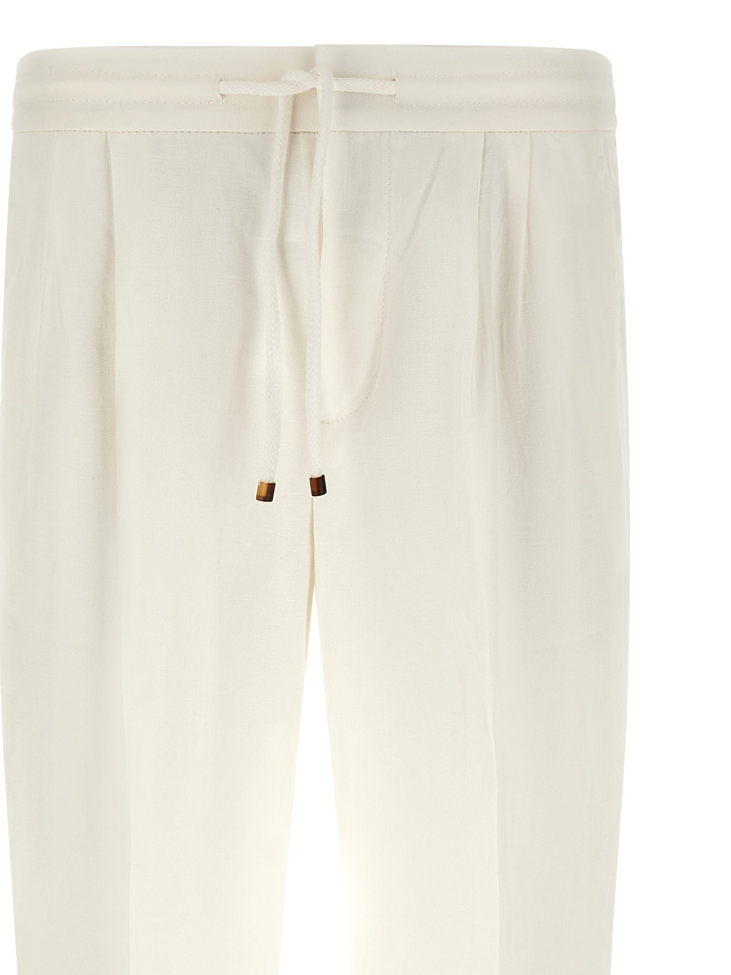 Brunello Cucinelli Men Linen Trousers BRUNELLO CUCINELLI