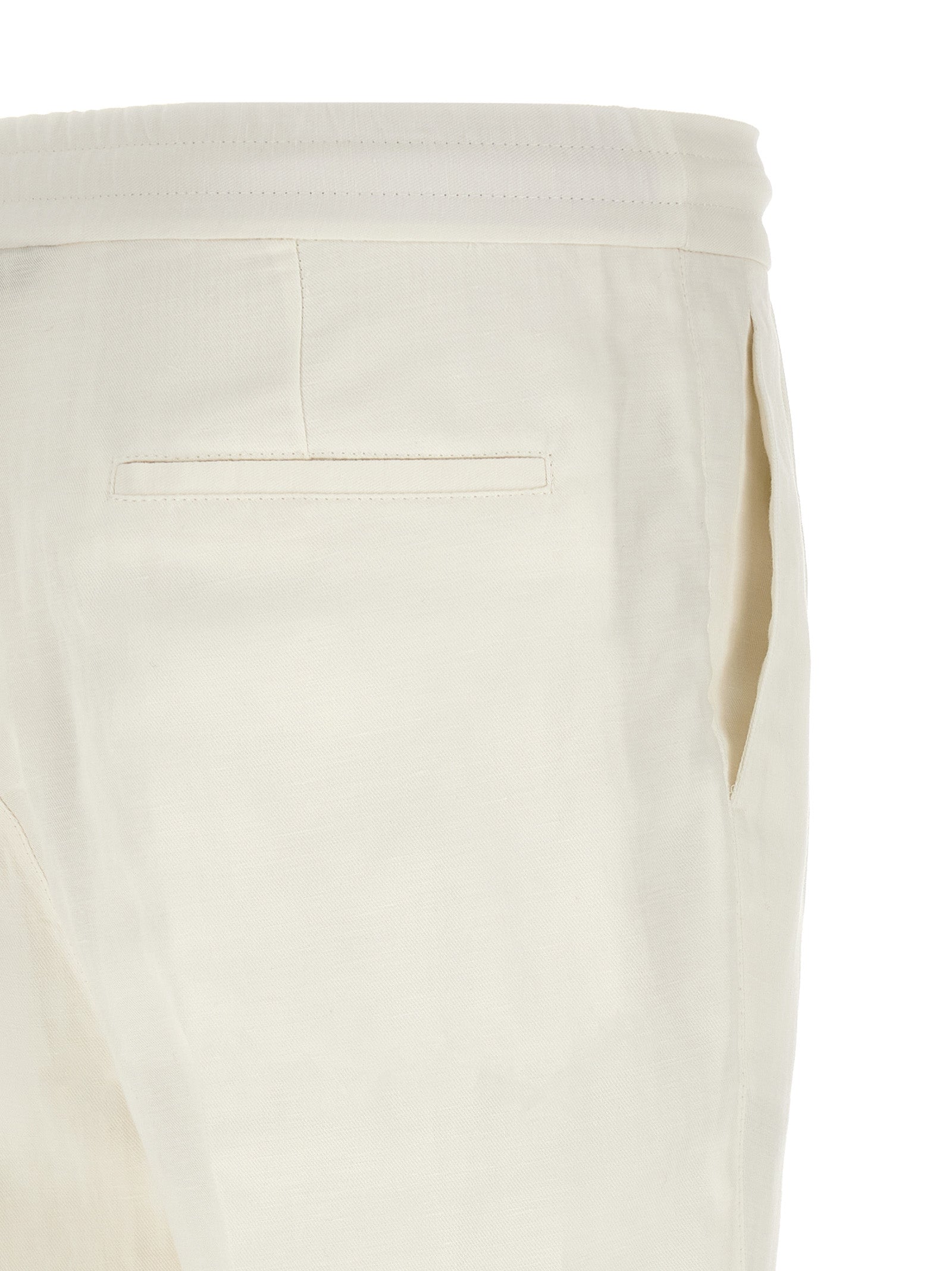 Brunello Cucinelli Men Linen Trousers BRUNELLO CUCINELLI