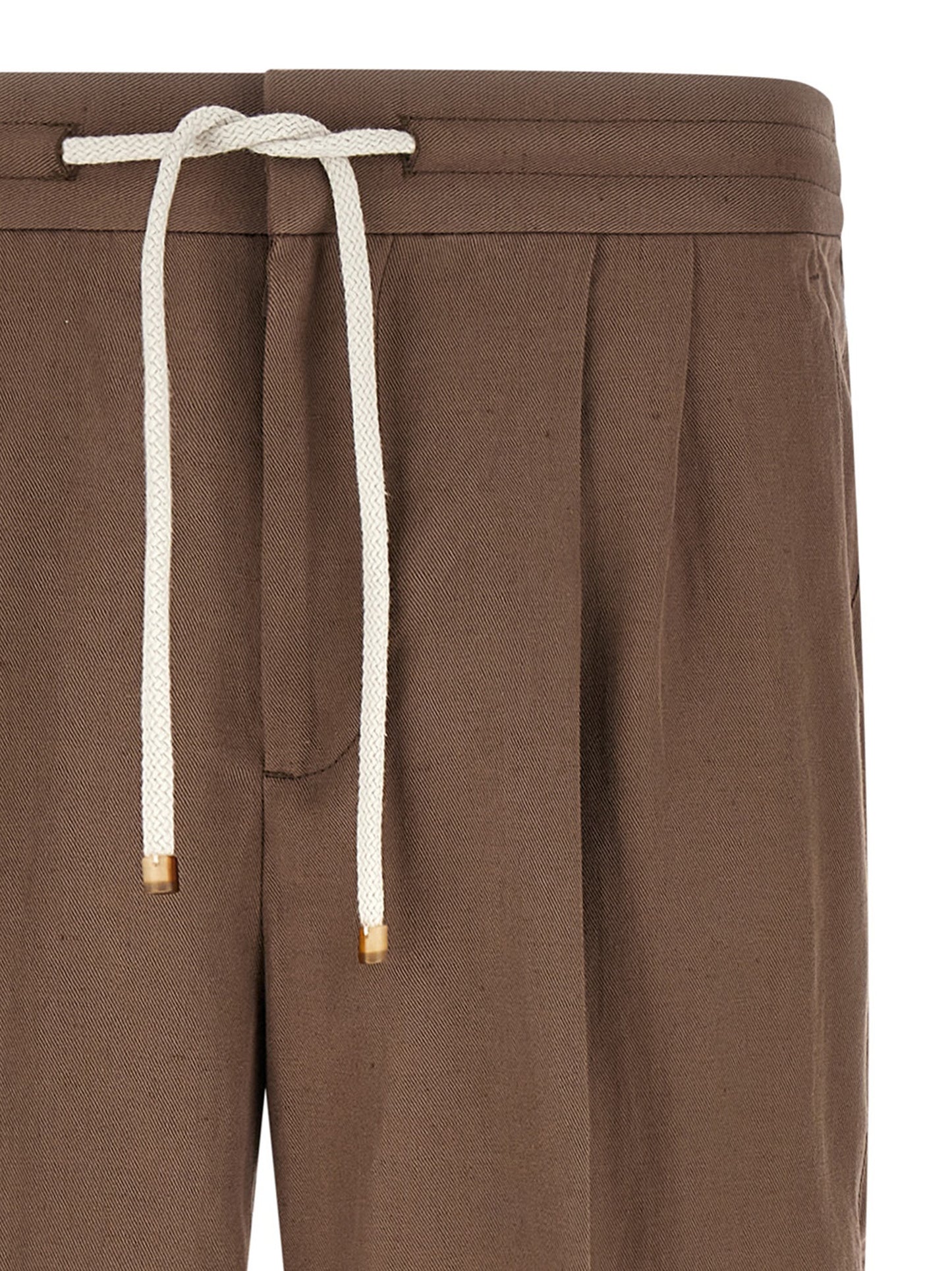 Brunello Cucinelli Men Linen Trousers BRUNELLO CUCINELLI