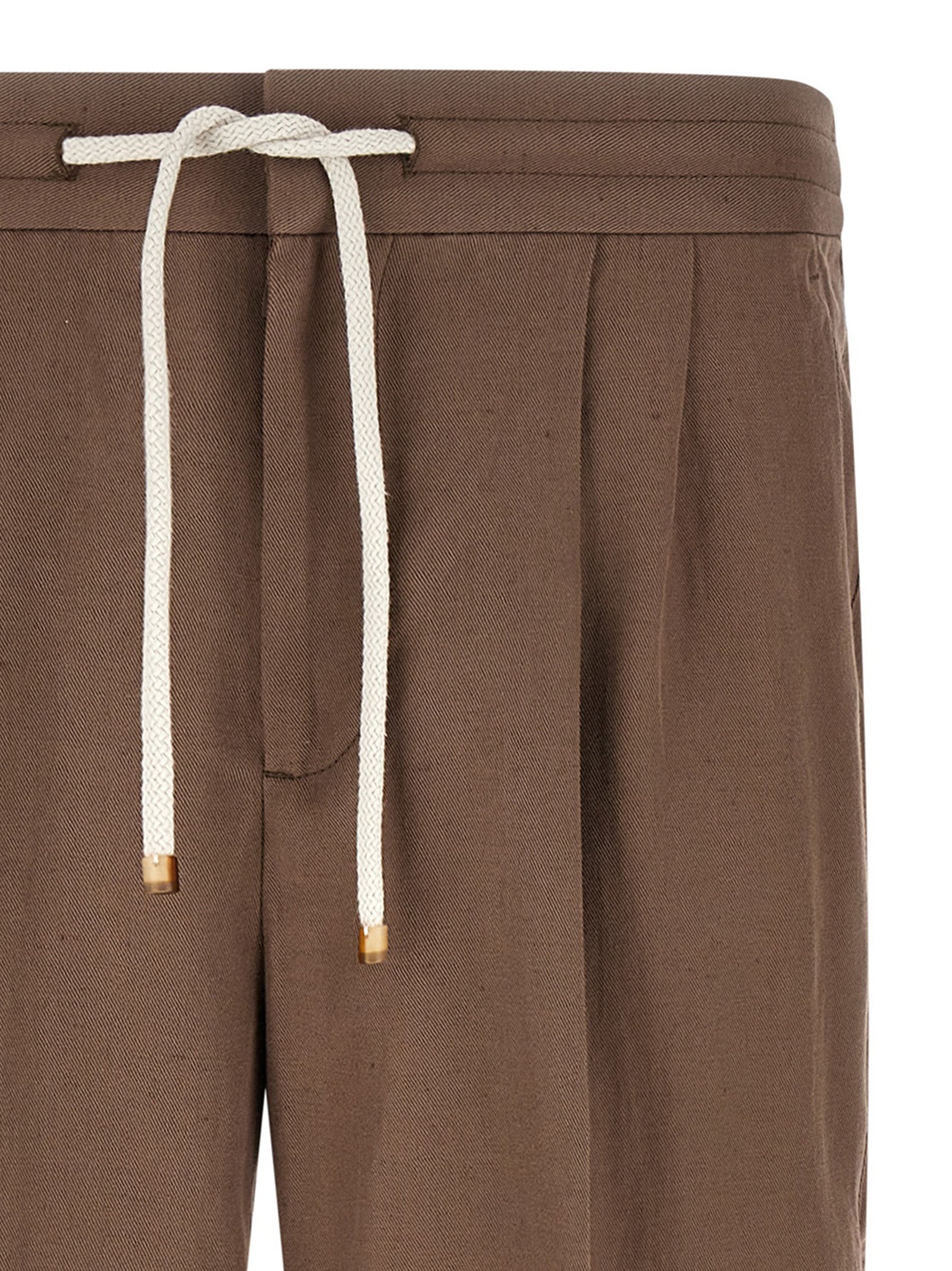 Brunello Cucinelli Men Linen Trousers BRUNELLO CUCINELLI