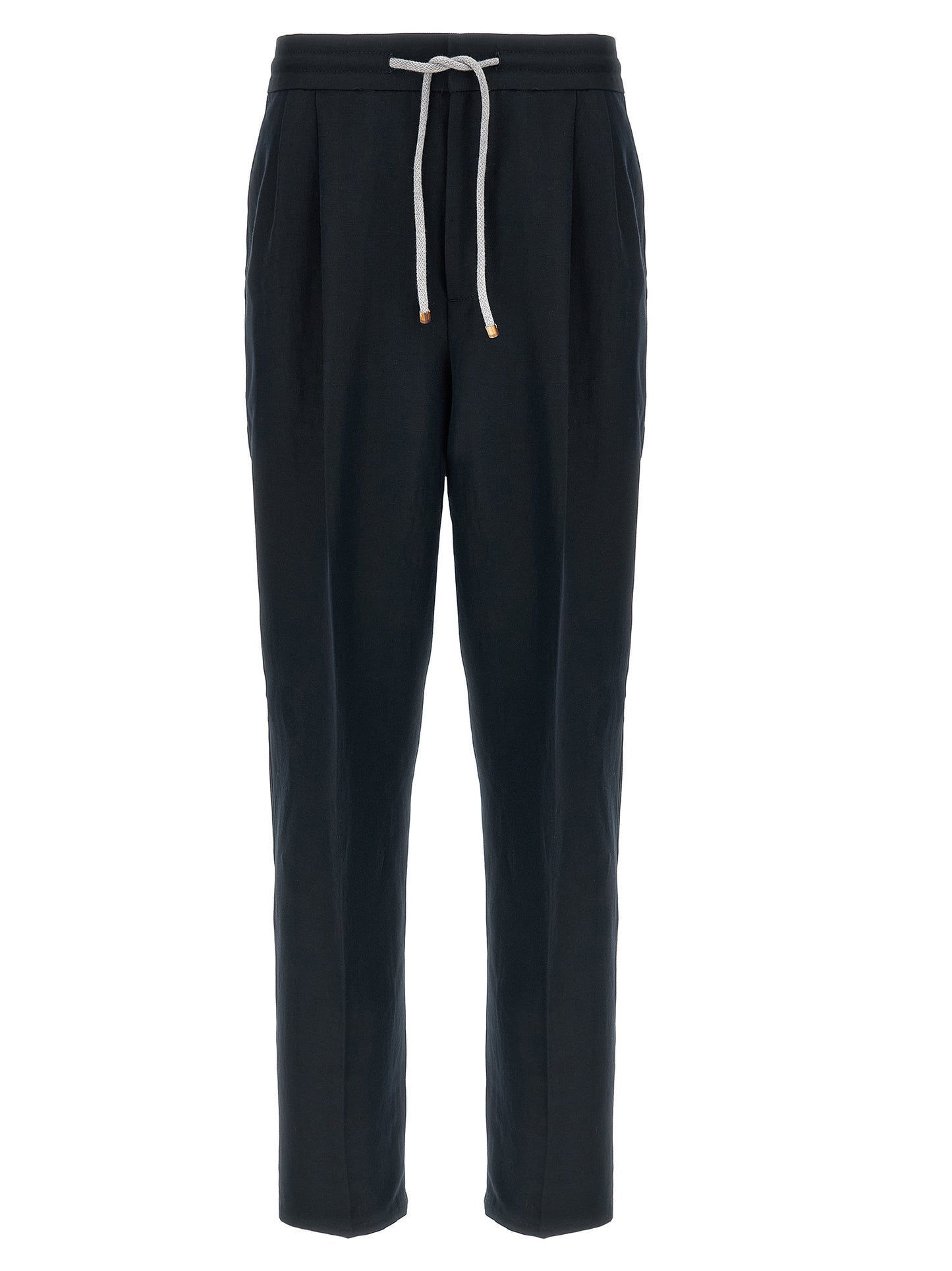 Brunello Cucinelli Men Linen Trousers BRUNELLO CUCINELLI