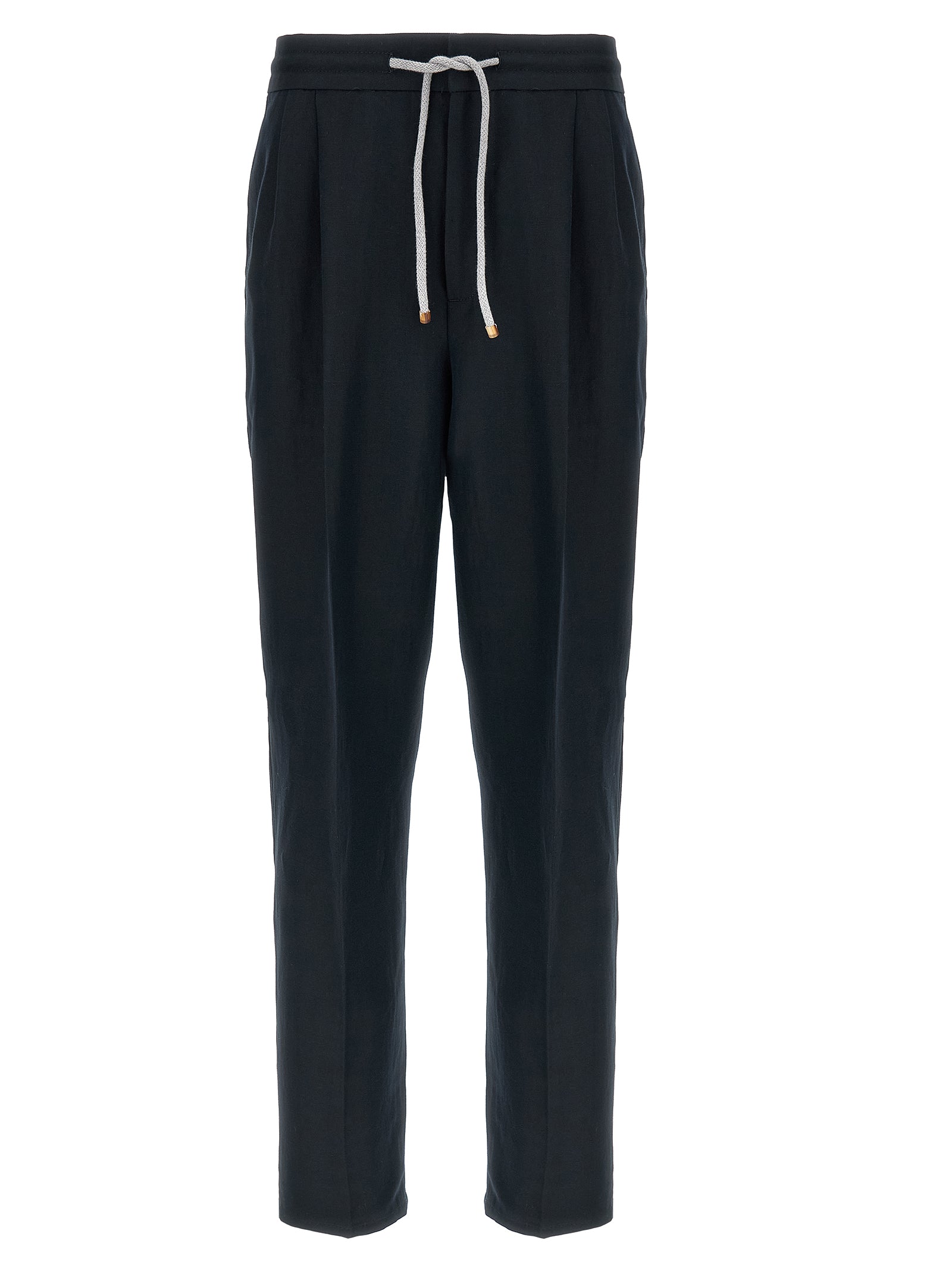 Brunello Cucinelli Men Linen Trousers BRUNELLO CUCINELLI