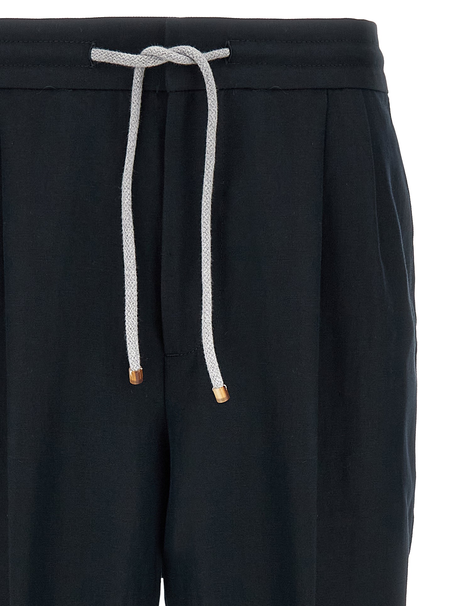 Brunello Cucinelli Men Linen Trousers BRUNELLO CUCINELLI