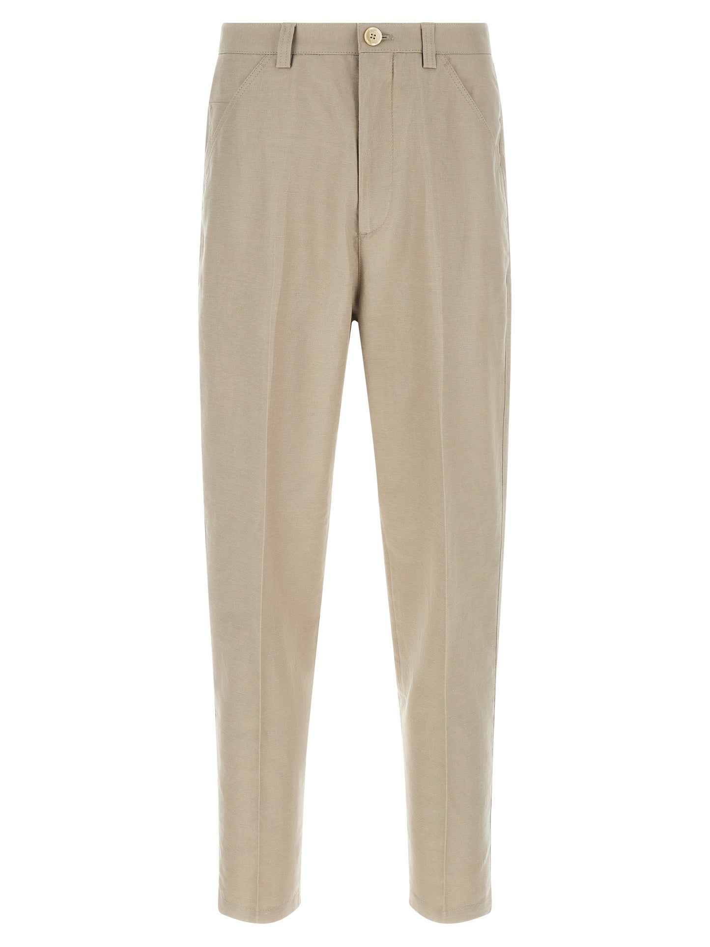 Brunello Cucinelli Men Panama Pants BRUNELLO CUCINELLI