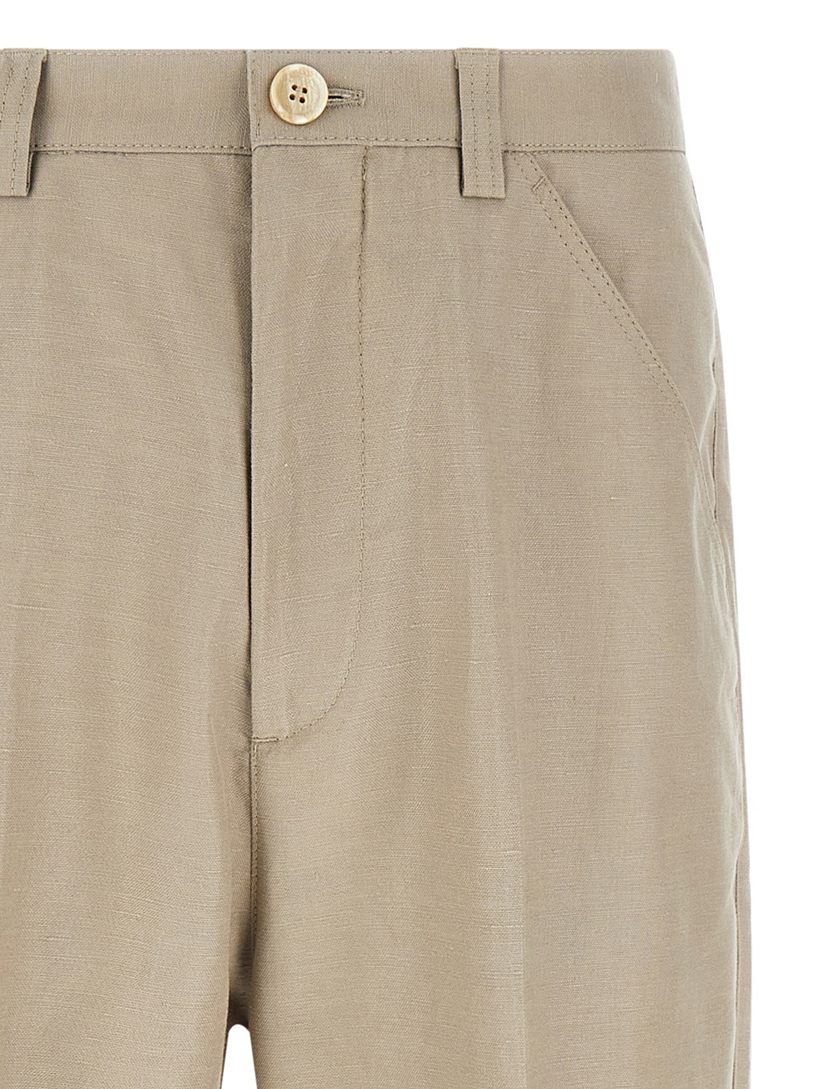 Brunello Cucinelli Men Panama Pants BRUNELLO CUCINELLI