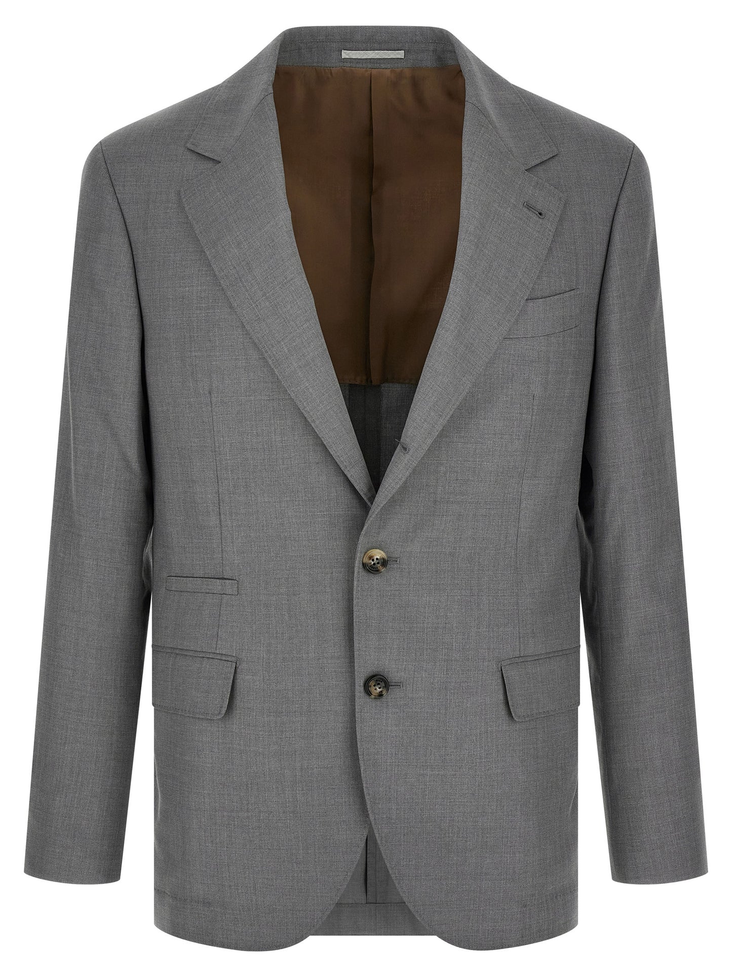 Brunello Cucinelli Men Hopsack Blazer BRUNELLO CUCINELLI