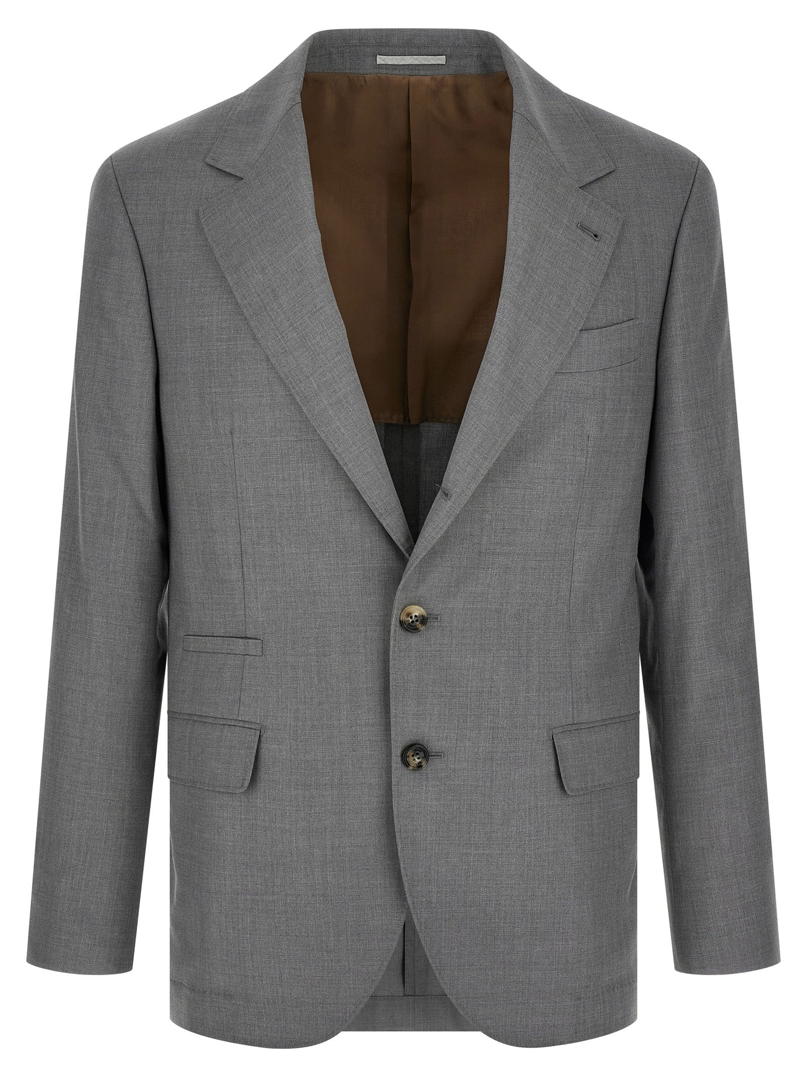 Brunello Cucinelli Men Hopsack Blazer BRUNELLO CUCINELLI
